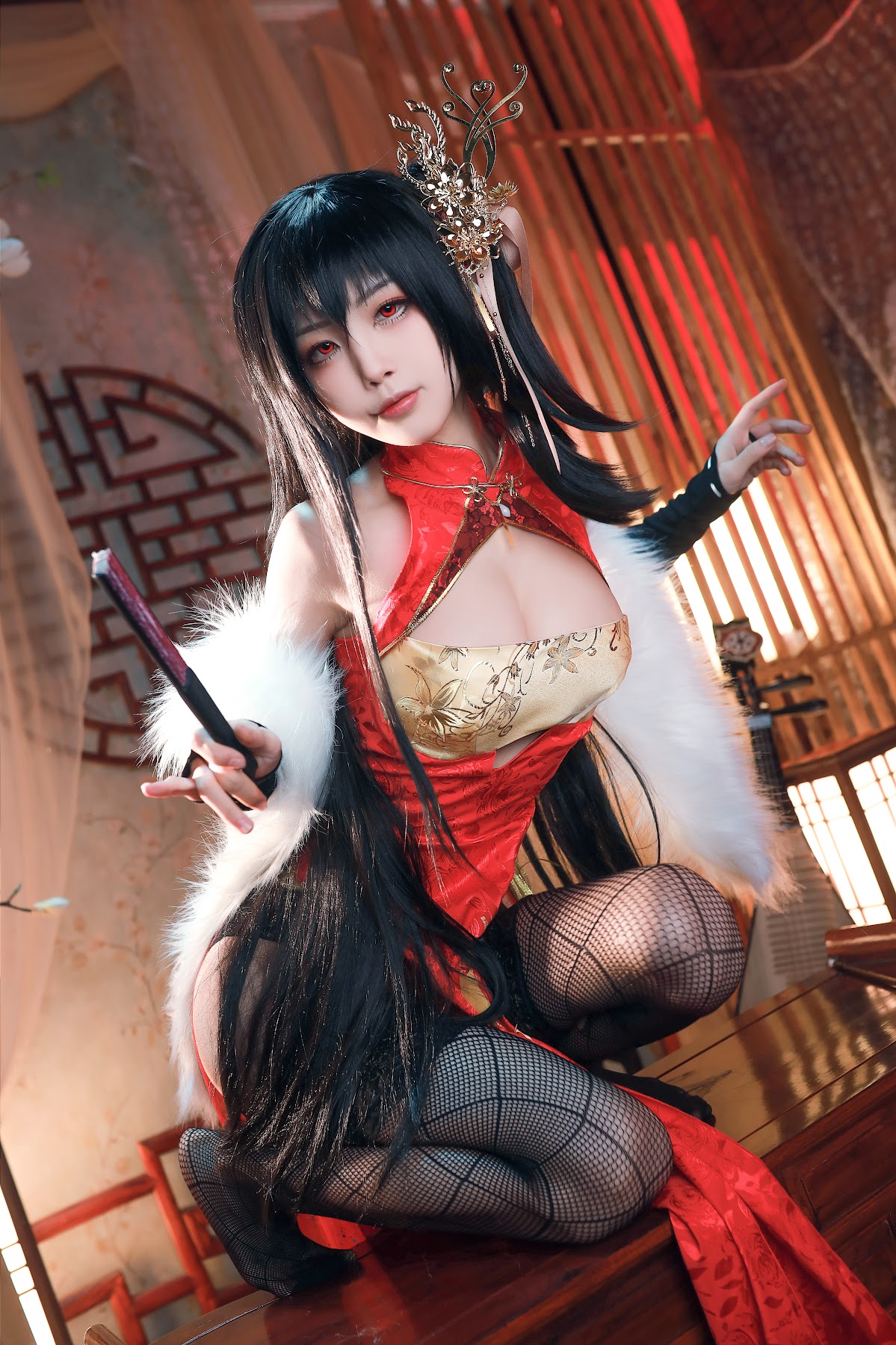 Coser@水淼Aqua Vol.008 大鳳 旗袍 - P37