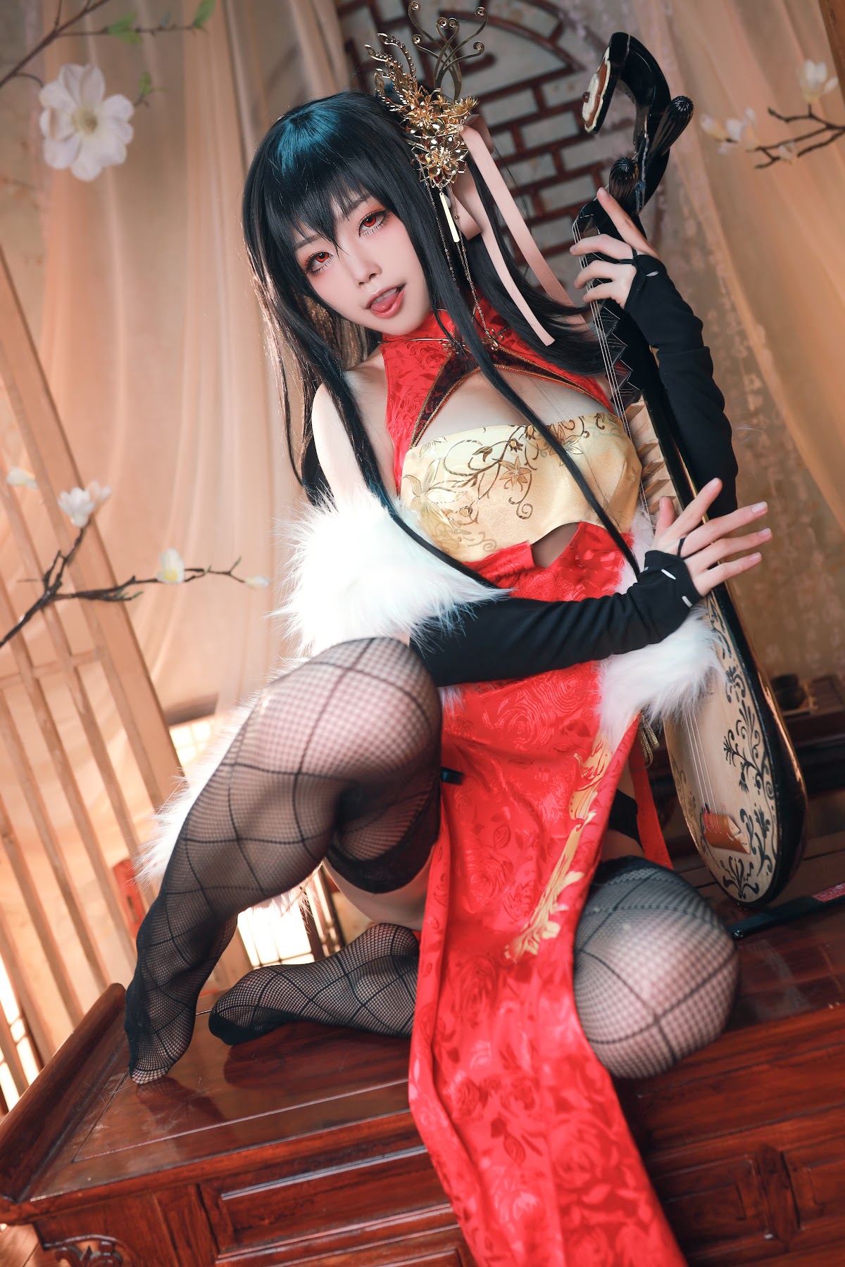Coser@水淼Aqua Vol.008 大鳳 旗袍 - P8