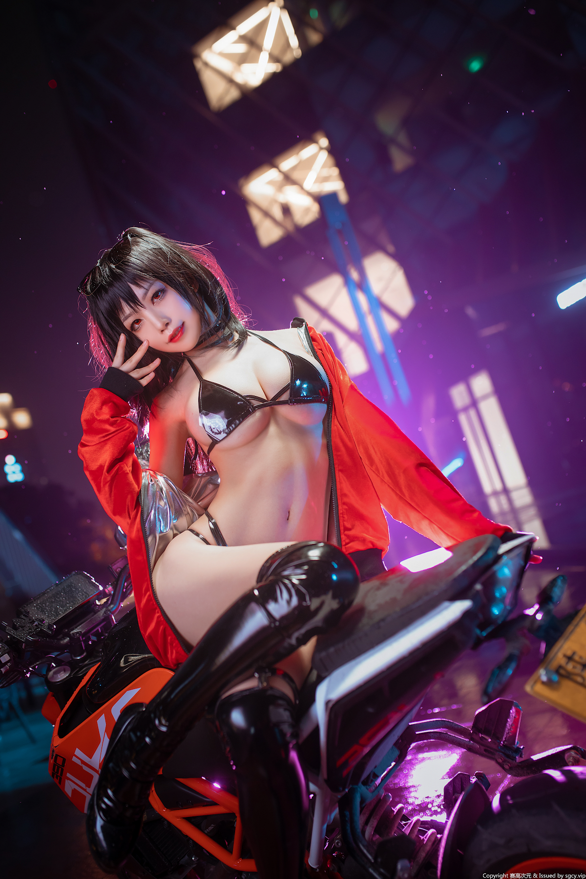 Coser@水淼Aqua Vol.007 大凤机车少女 - P33