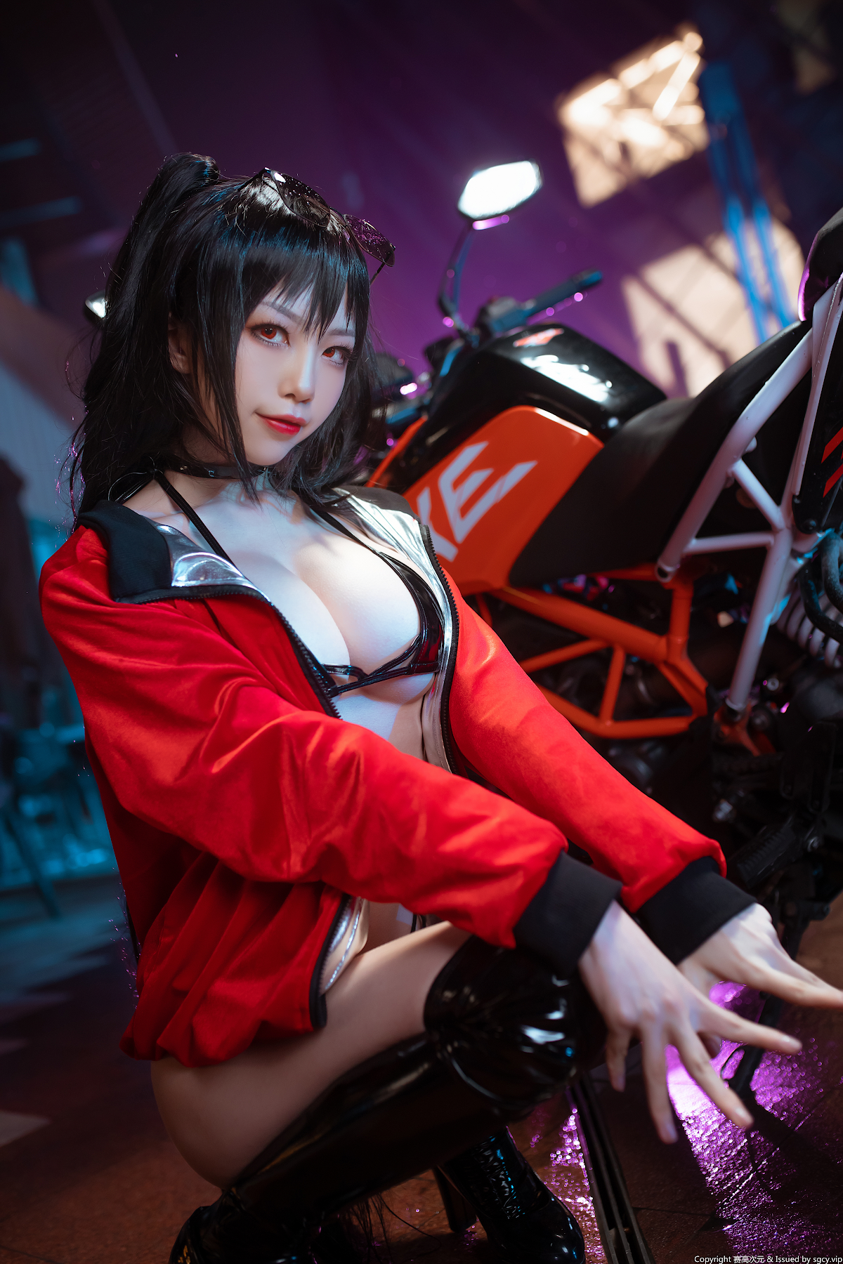 Coser@水淼Aqua Vol.007 大凤机车少女 - P4