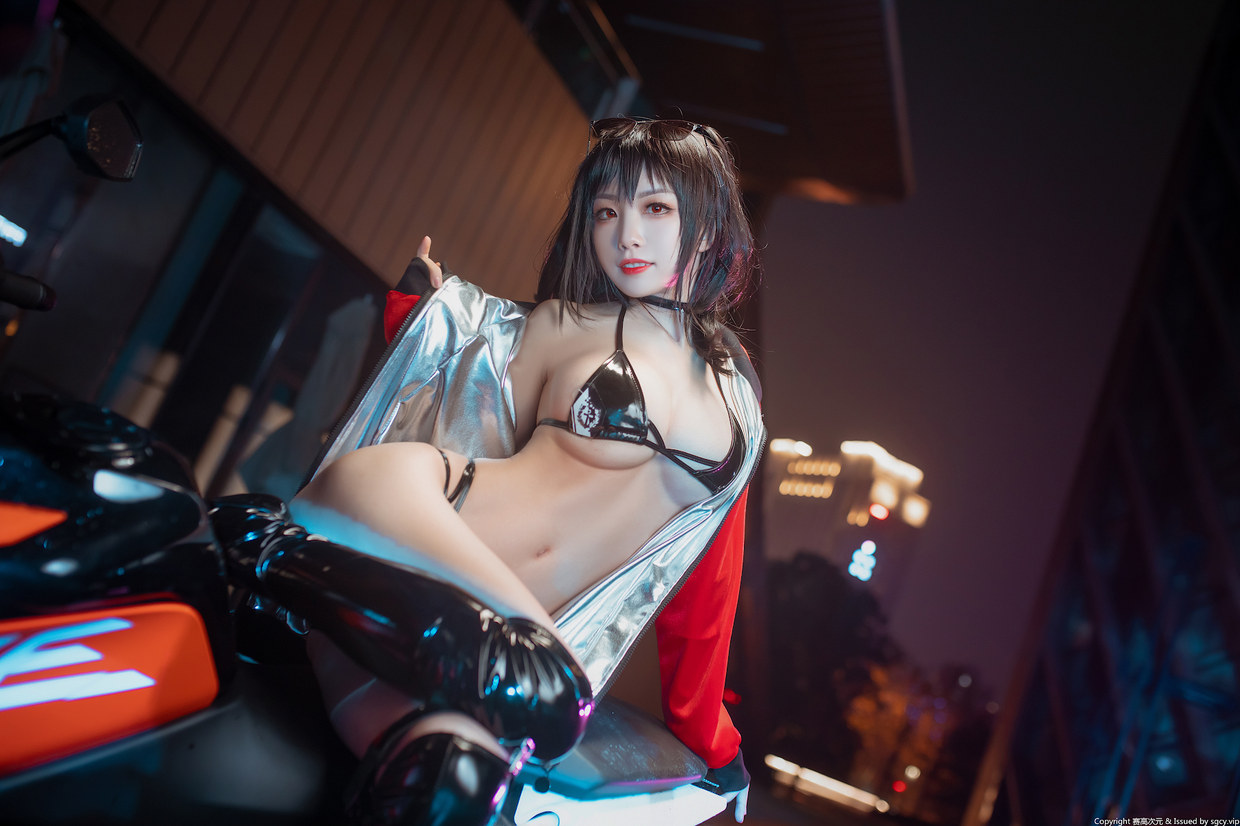 Coser@水淼Aqua Vol.007 大凤机车少女 - P8