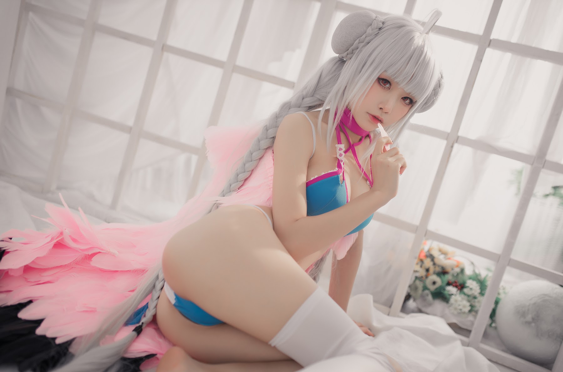 Coser@水淼Aqua Vol.004 可畏 水着 - P15