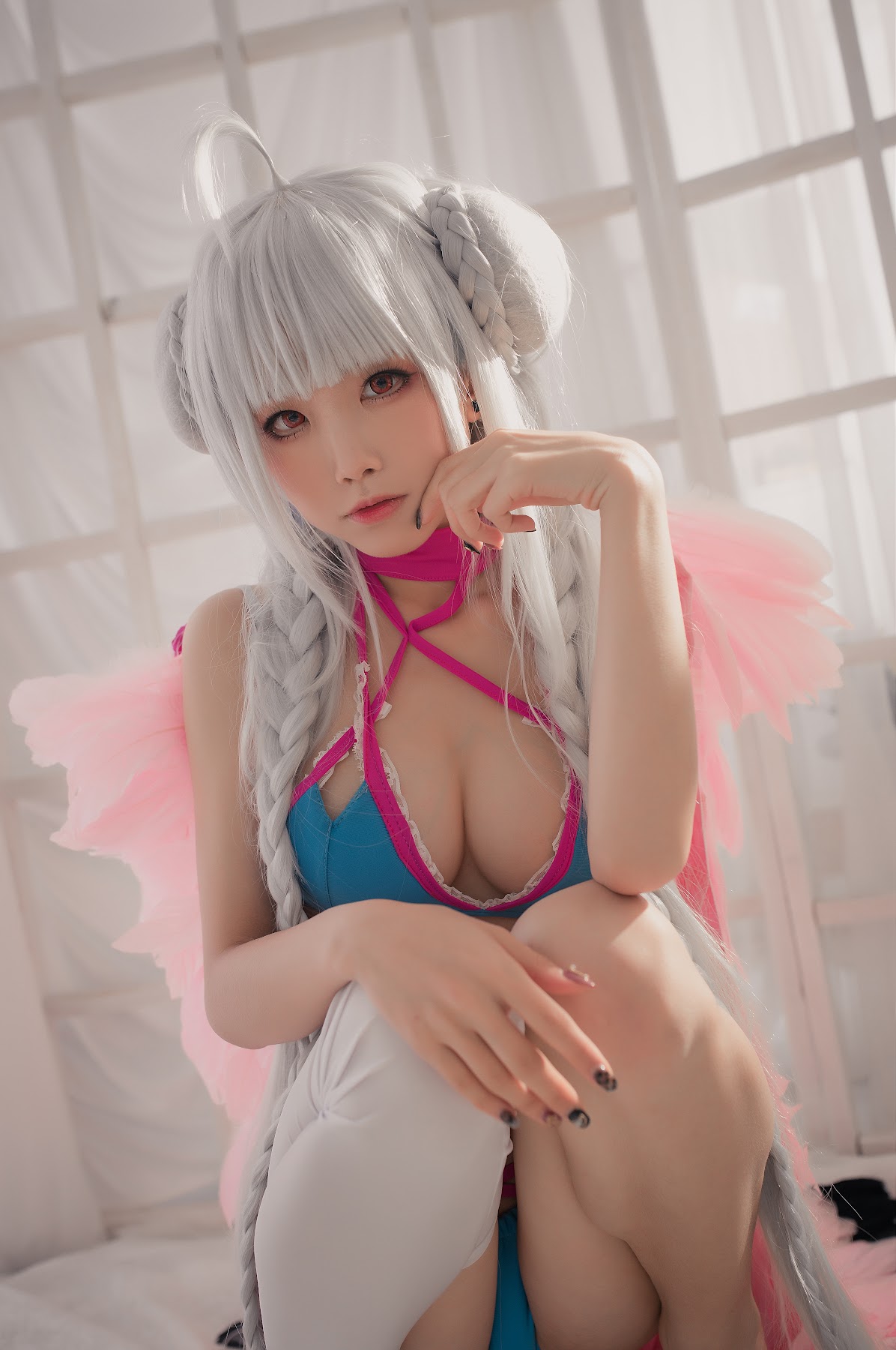 Coser@水淼Aqua Vol.004 可畏 水着 - P23