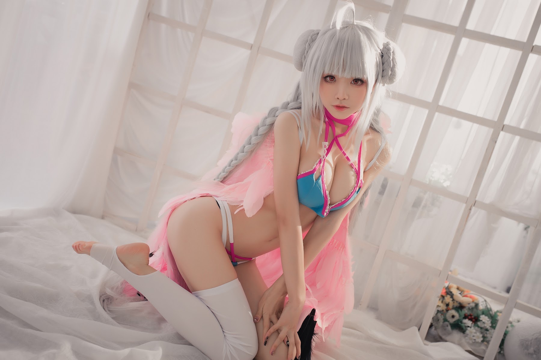 Coser@水淼Aqua Vol.004 可畏 水着 - P29