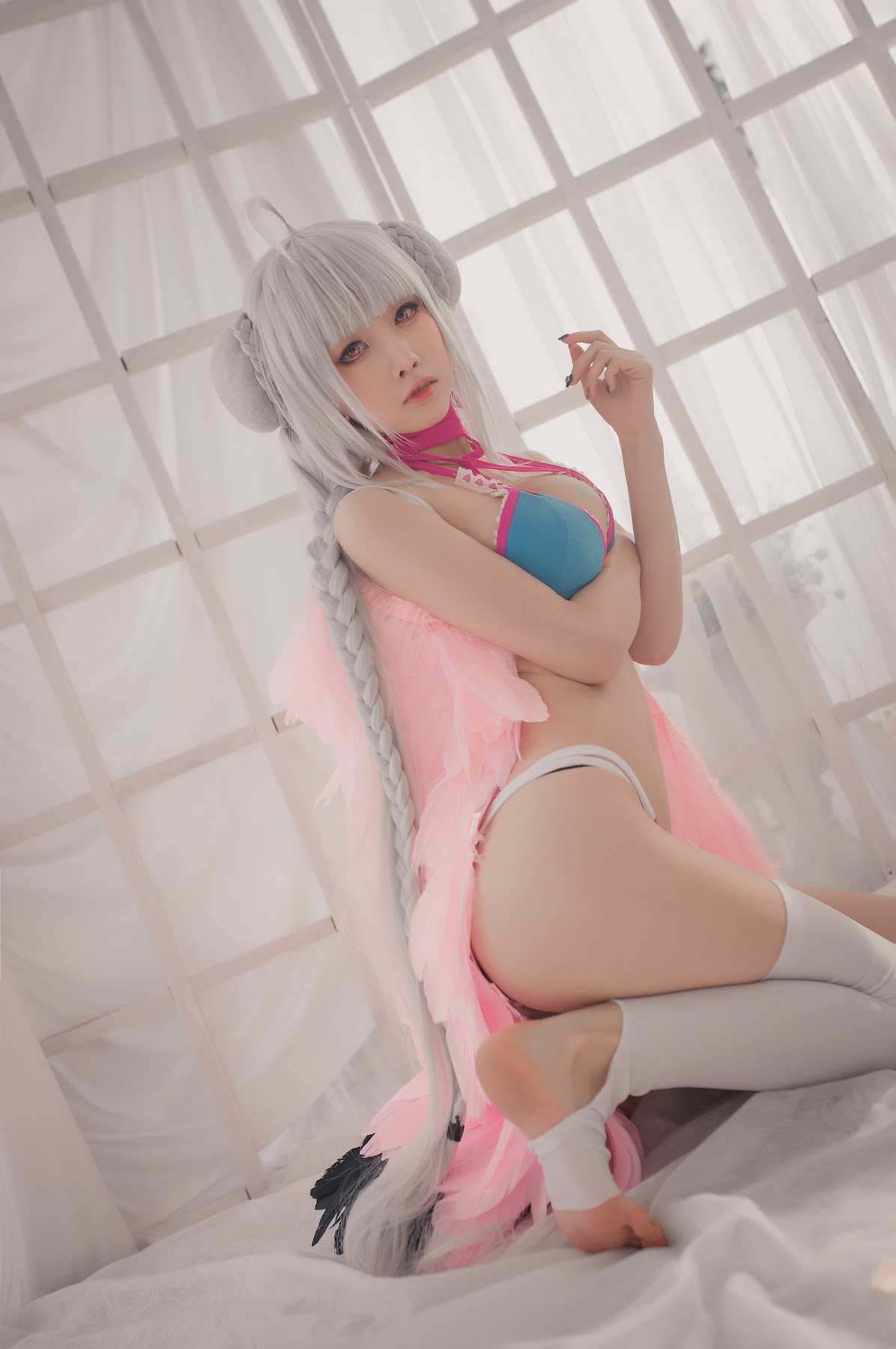 Coser@水淼Aqua Vol.004 可畏 水着 - P30