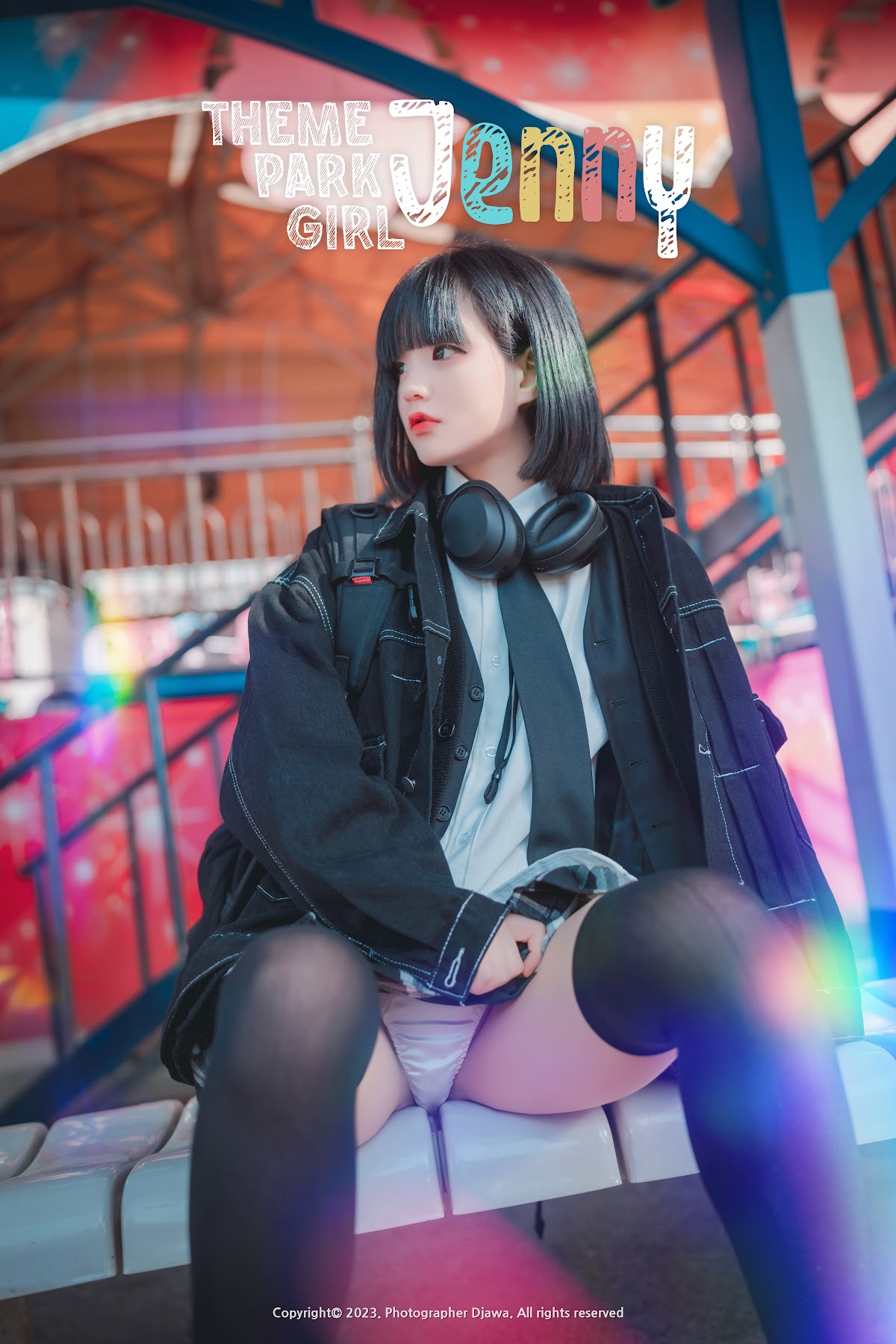DJAWA Photo – Jeong Jenny (정제니) – Theme Park Girl - P162