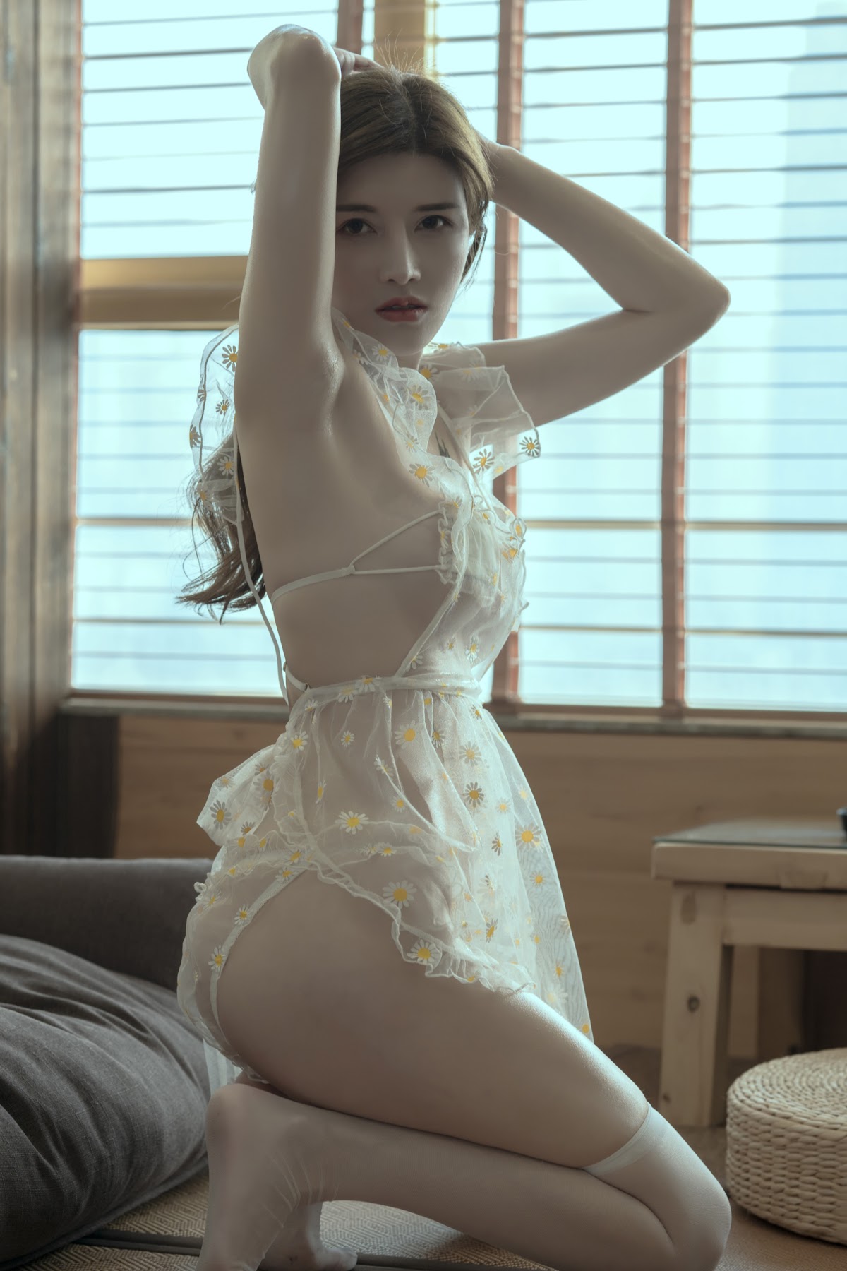Coser@鹿八岁 – 透视网纱内衣 - P14