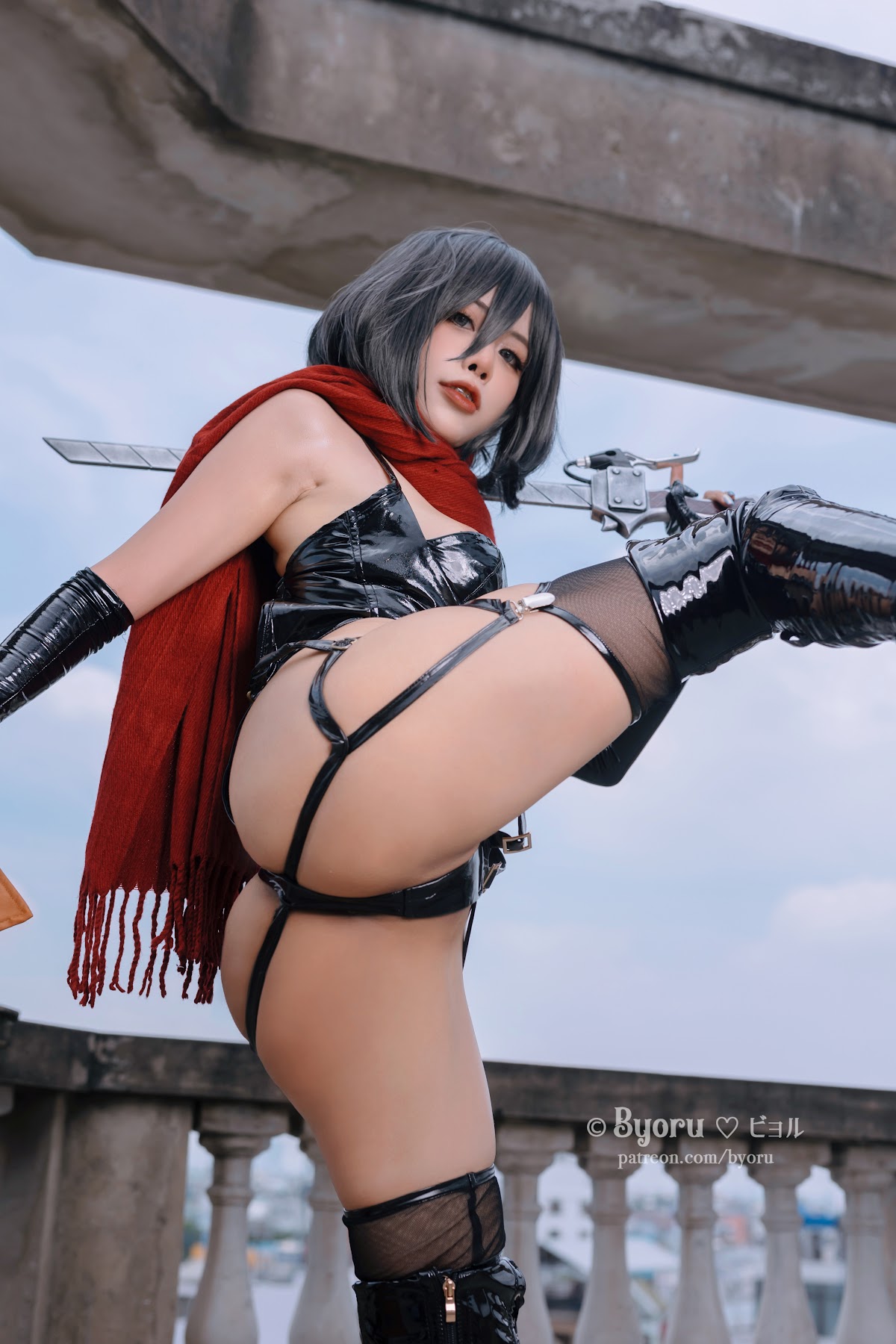 Coser@Byoru – Mikasa Ackerman (Attack on Titan) - P32