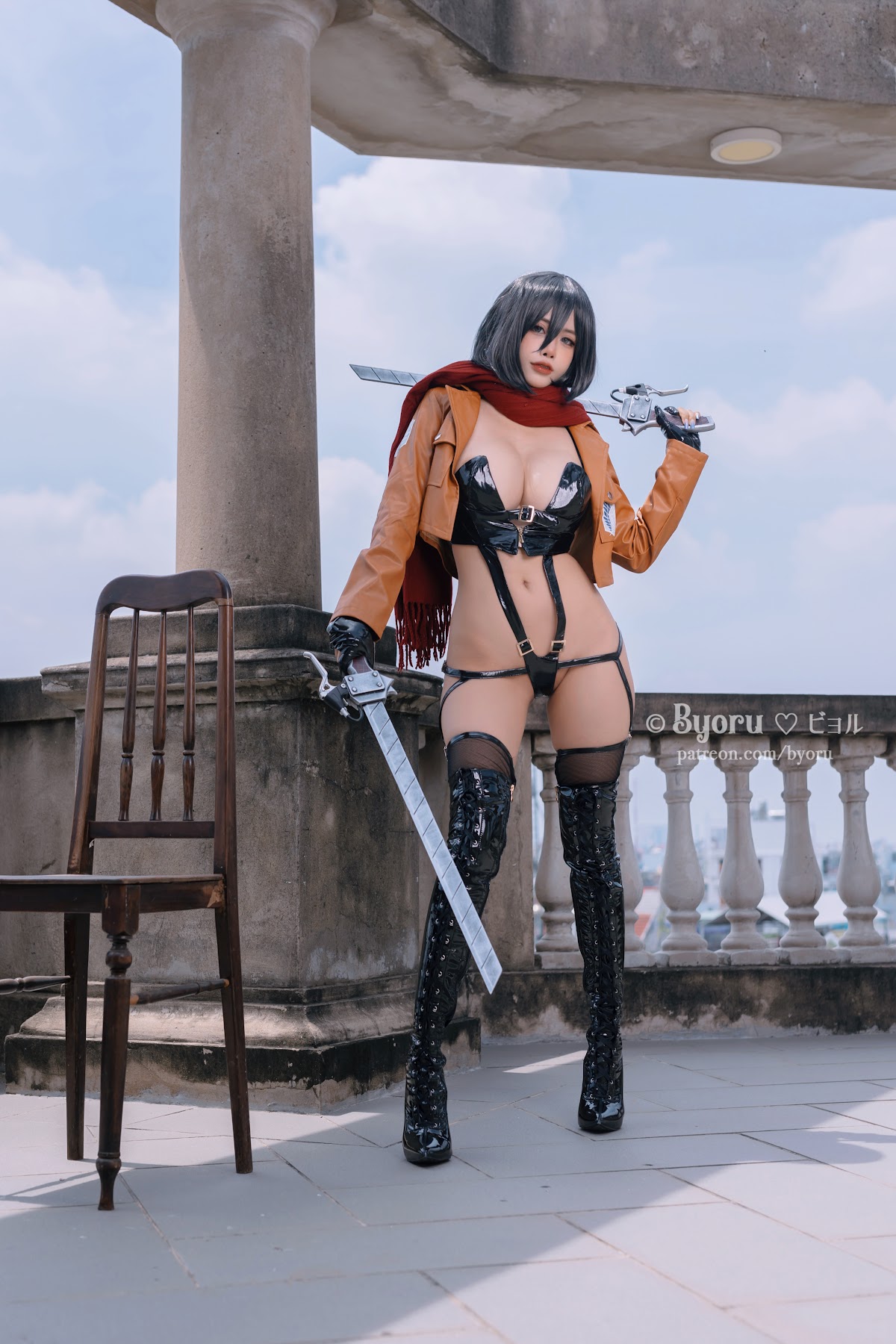 Coser@Byoru – Mikasa Ackerman (Attack on Titan) - P38