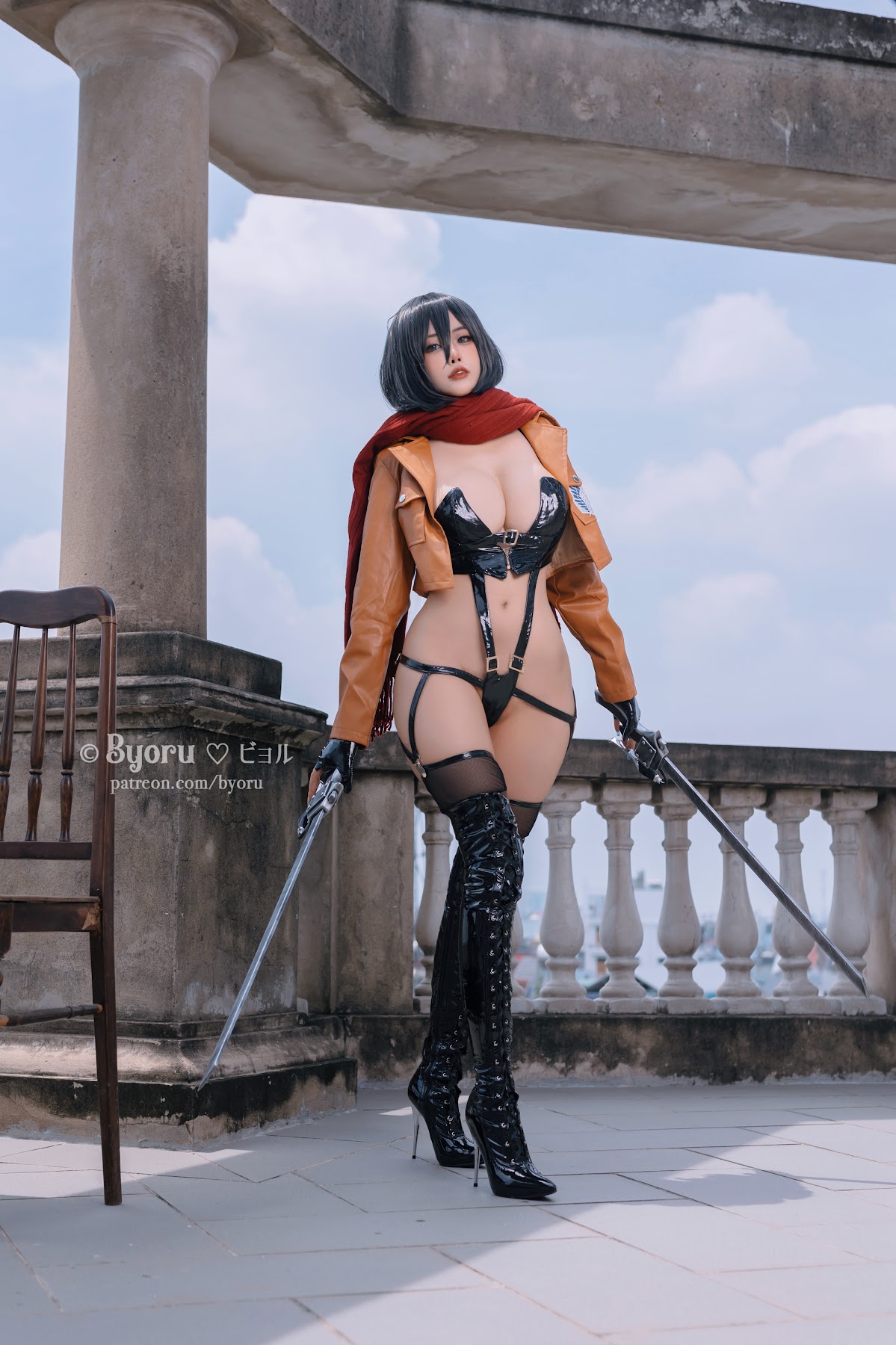 Coser@Byoru – Mikasa Ackerman (Attack on Titan) - P40