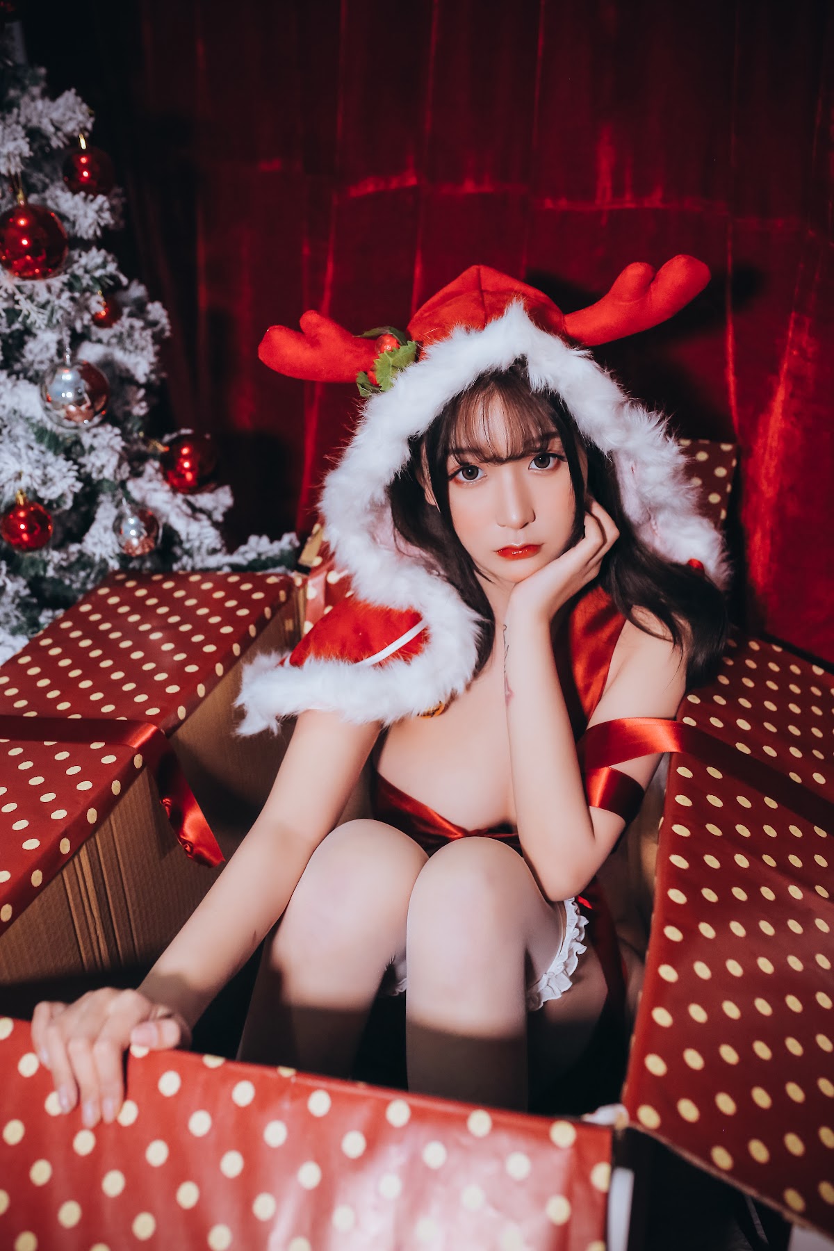 Coser@Mao Jiu Jiang Sakura (猫九酱Sakura) – 圣诞套 - P5
