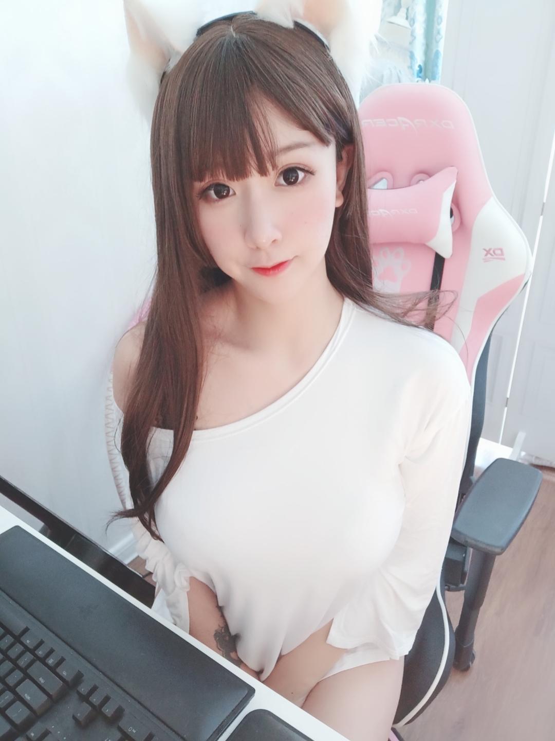 Coser@Mao Jiu Jiang Sakura (猫九酱Sakura) – 居家女友猫 - P3