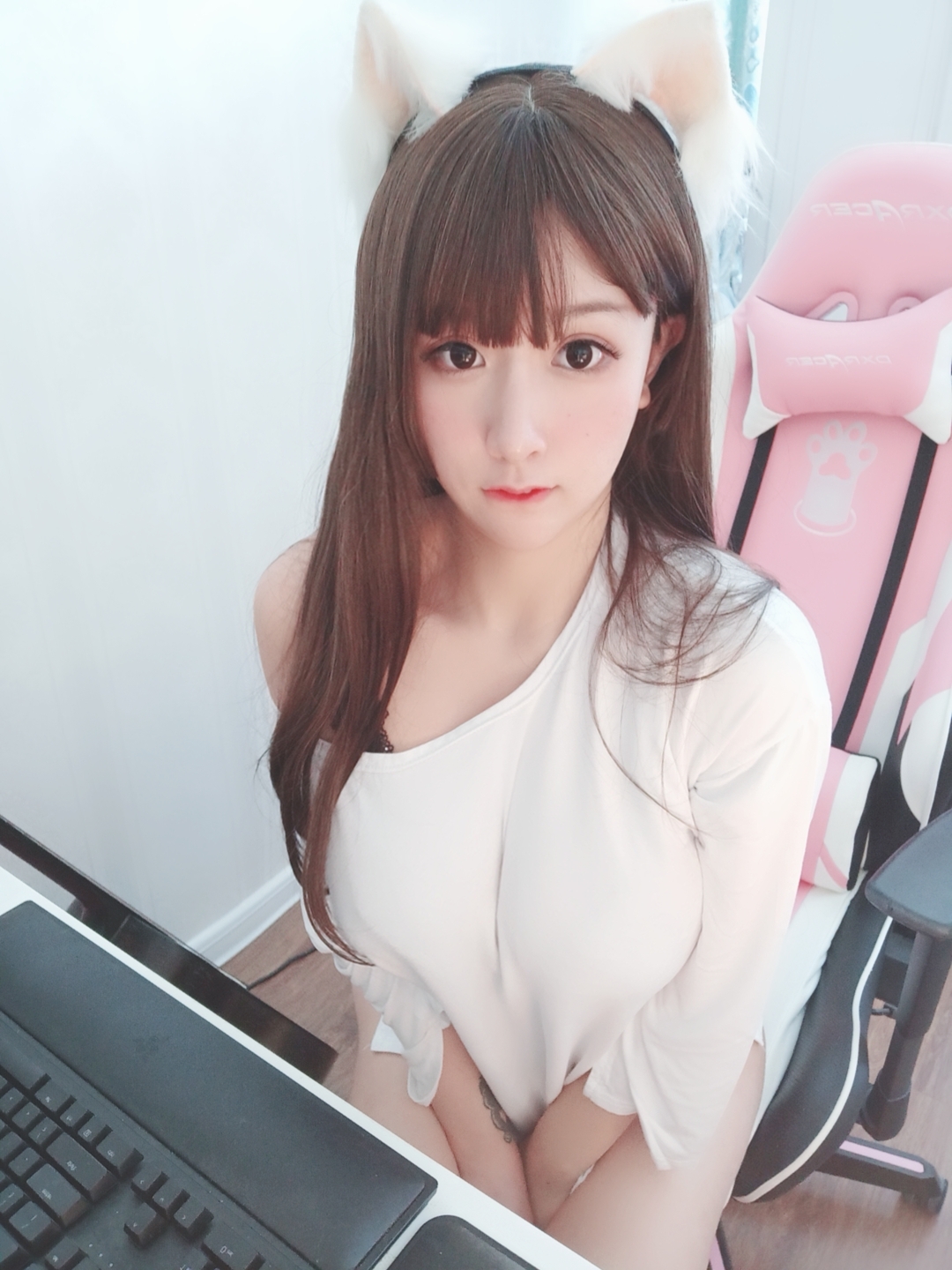 Coser@Mao Jiu Jiang Sakura (猫九酱Sakura) – 居家女友猫 - P6