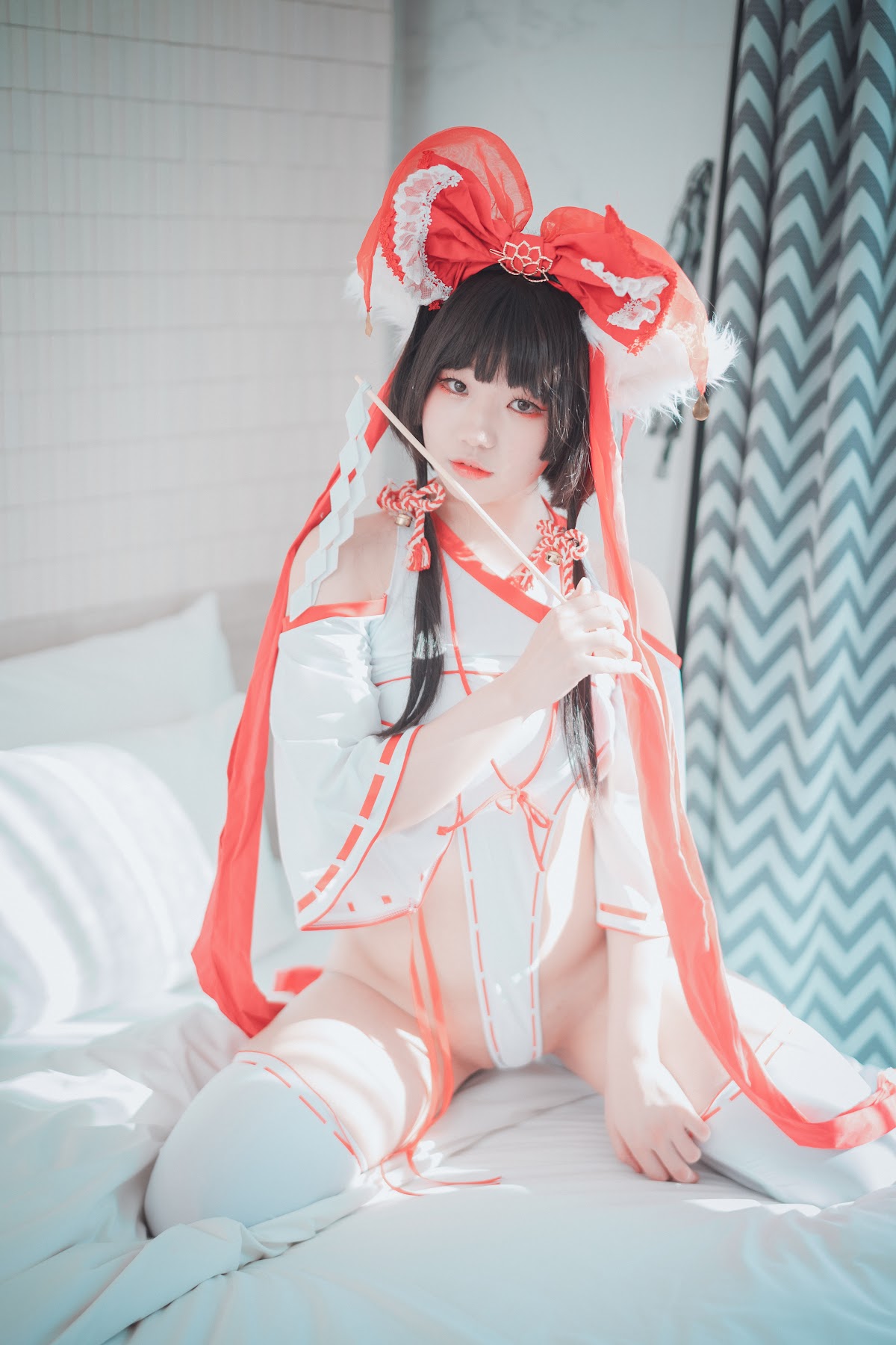 DJAWA Photo – Mimmi (밈미) – Kitsune Miko (A ver) - P4