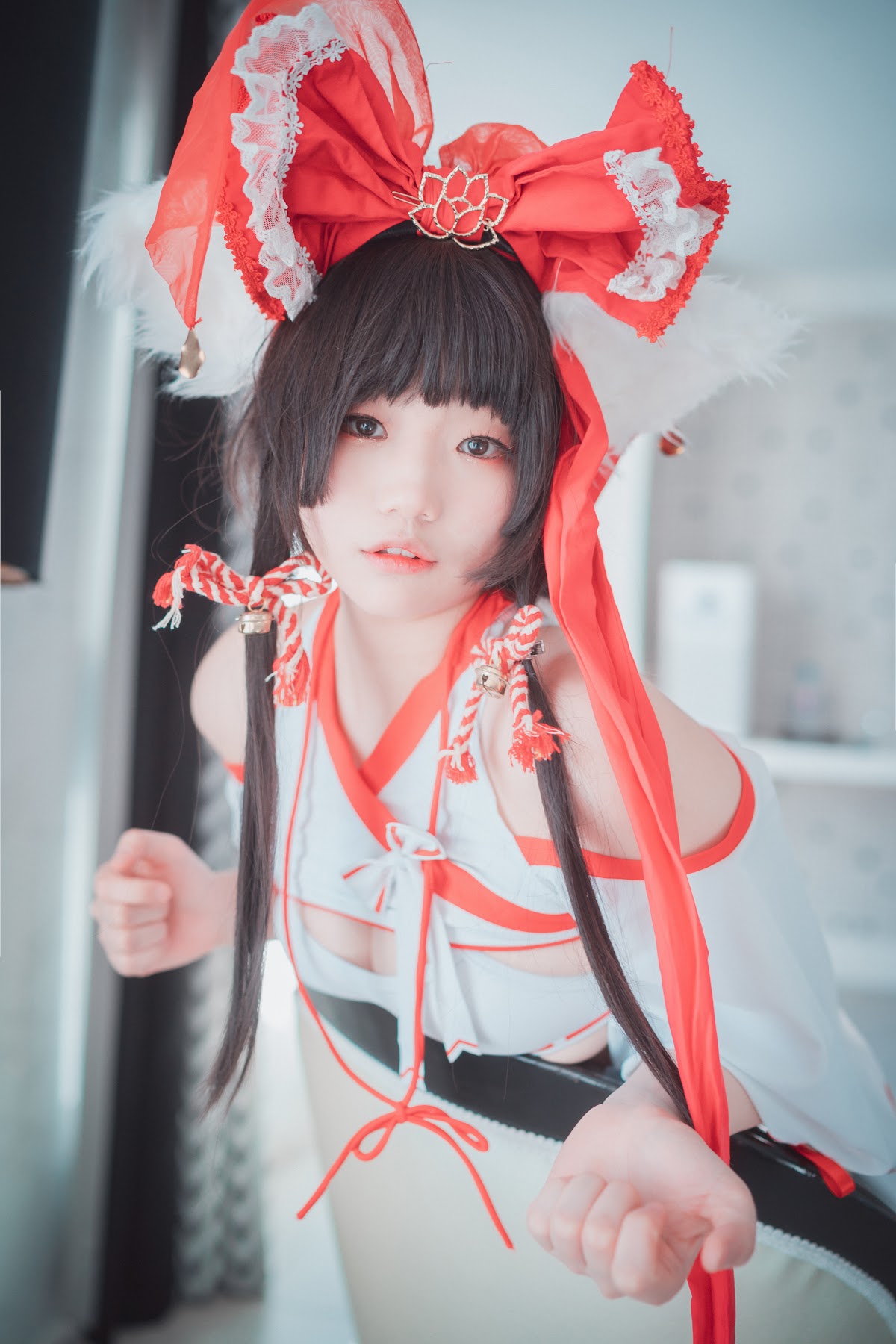 DJAWA Photo – Mimmi (밈미) – Kitsune Miko (A ver) - P60