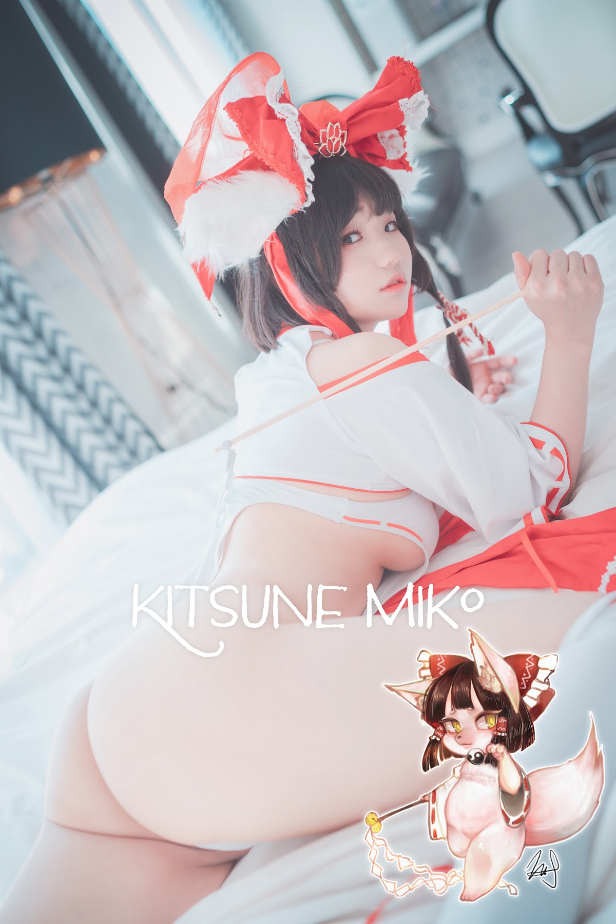 DJAWA Photo – Mimmi (밈미) – Kitsune Miko (A ver) - P65