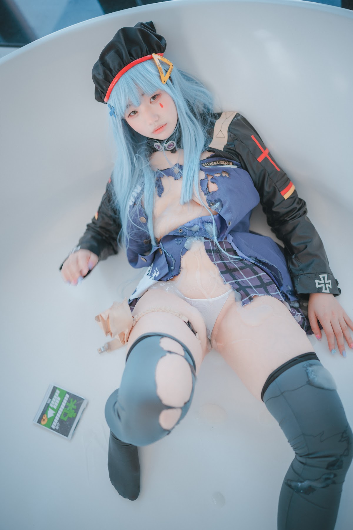 DJAWA Photo – Mimmi (밈미) – Girls’ Frontline – HK416 (Damaged ver.) - P138