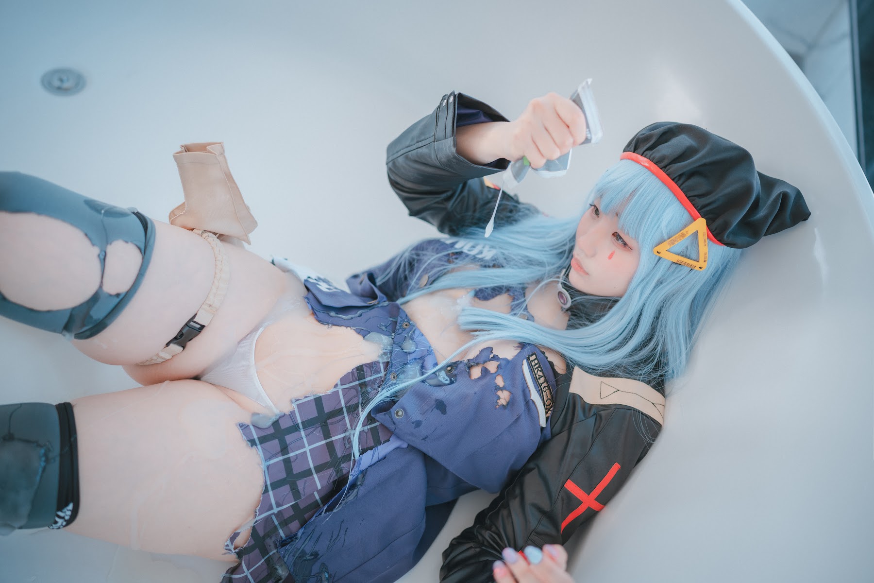 DJAWA Photo – Mimmi (밈미) – Girls’ Frontline – HK416 (Damaged ver.) - P140