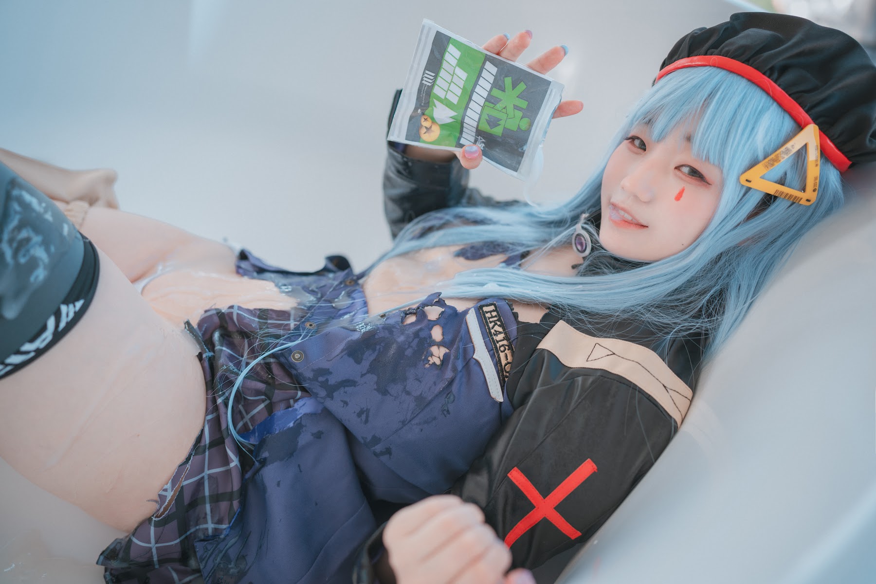 DJAWA Photo – Mimmi (밈미) – Girls’ Frontline – HK416 (Damaged ver.) - P146