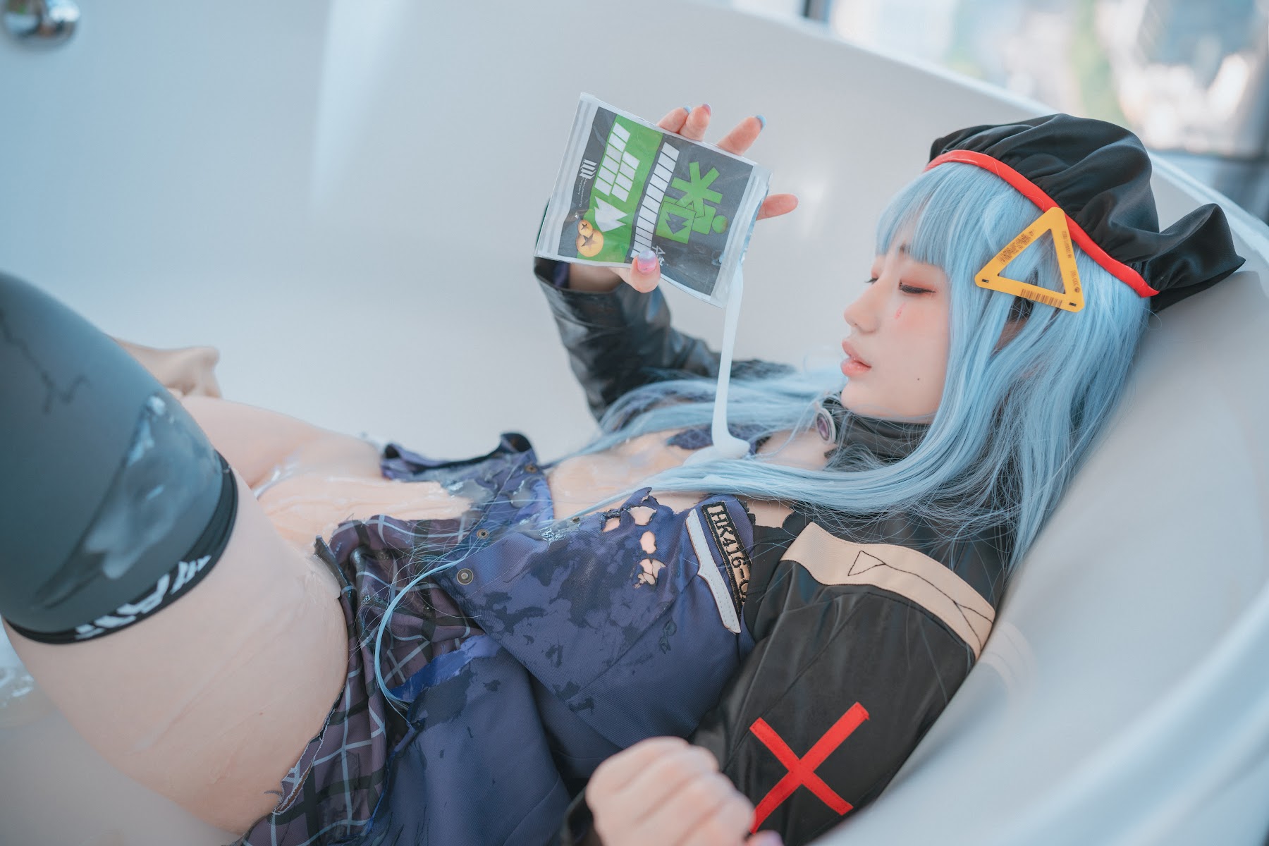 DJAWA Photo – Mimmi (밈미) – Girls’ Frontline – HK416 (Damaged ver.) - P147