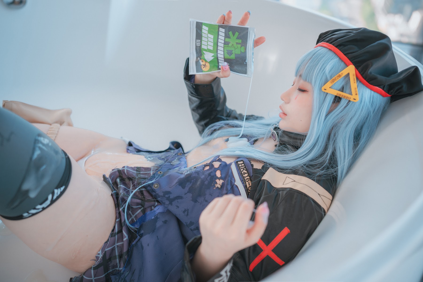 DJAWA Photo – Mimmi (밈미) – Girls’ Frontline – HK416 (Damaged ver.) - P148
