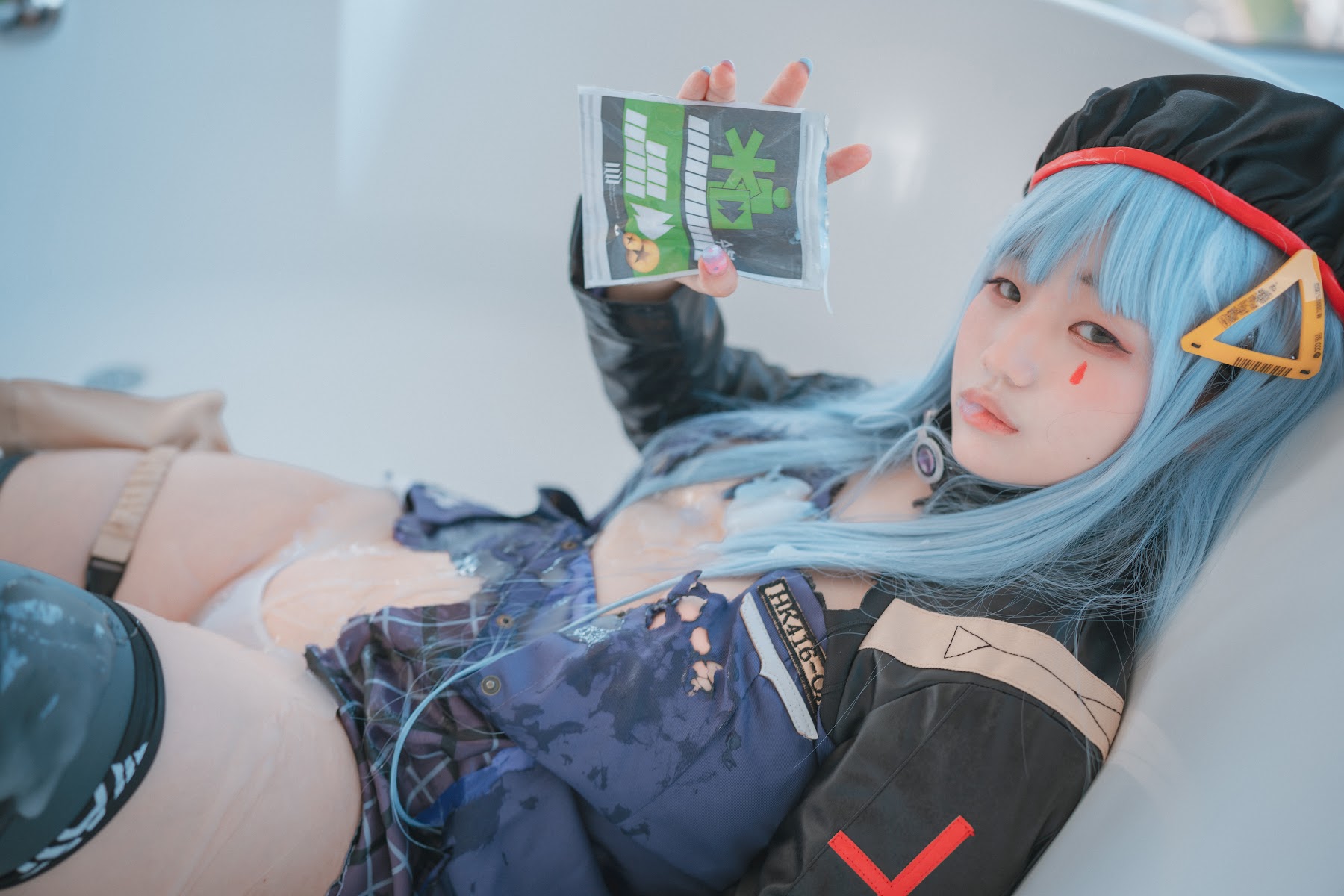 DJAWA Photo – Mimmi (밈미) – Girls’ Frontline – HK416 (Damaged ver.) - P149