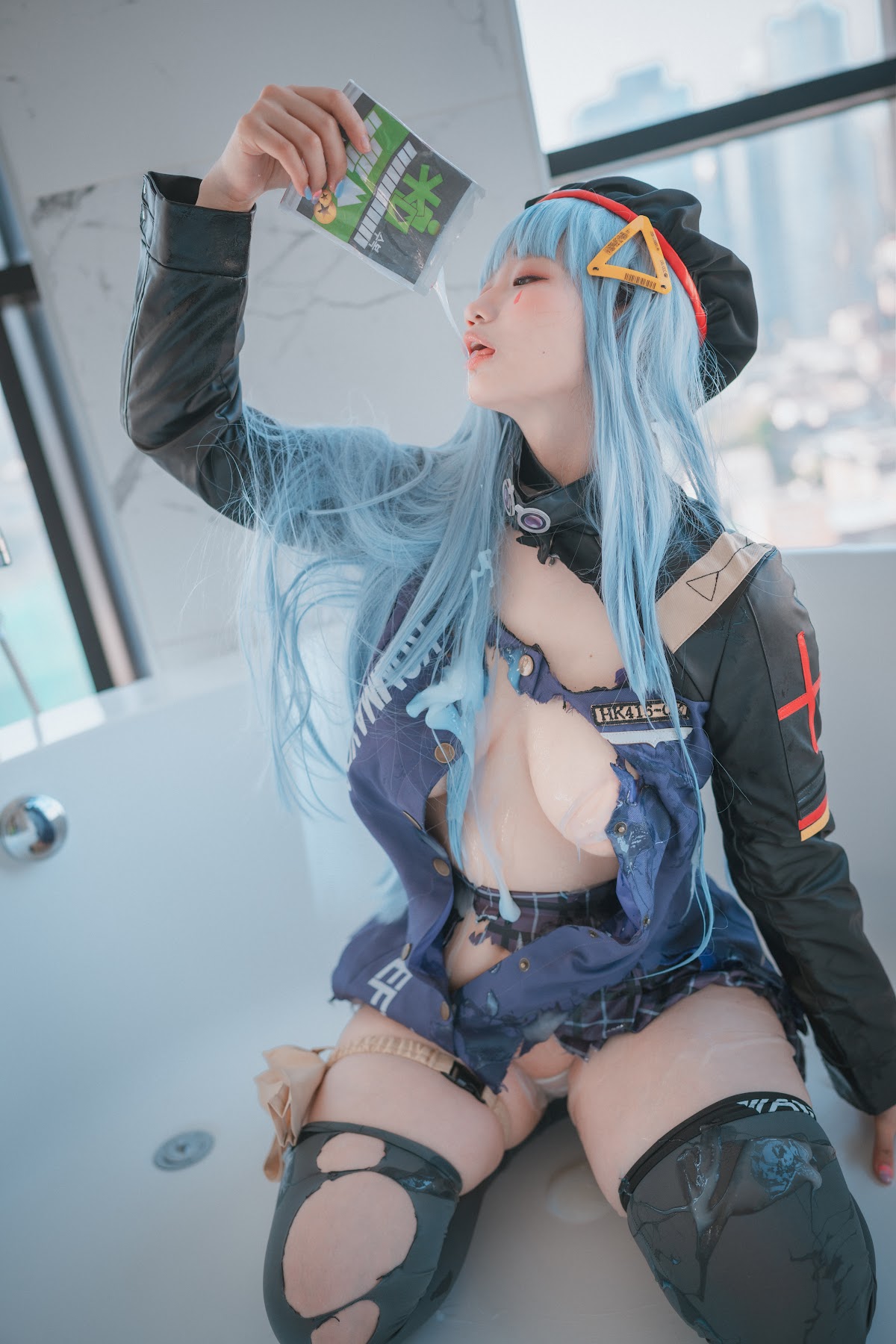 DJAWA Photo – Mimmi (밈미) – Girls’ Frontline – HK416 (Damaged ver.) - P155