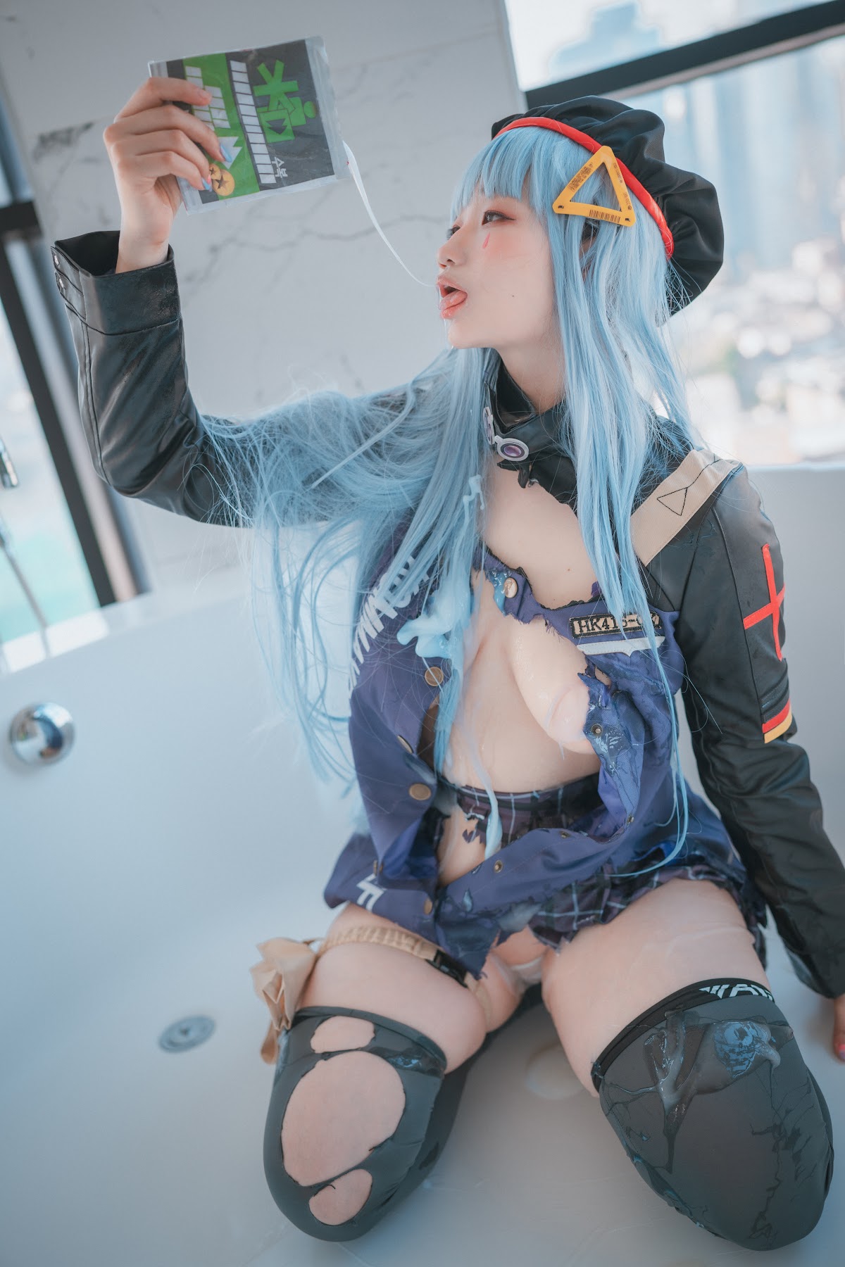 DJAWA Photo – Mimmi (밈미) – Girls’ Frontline – HK416 (Damaged ver.) - P156