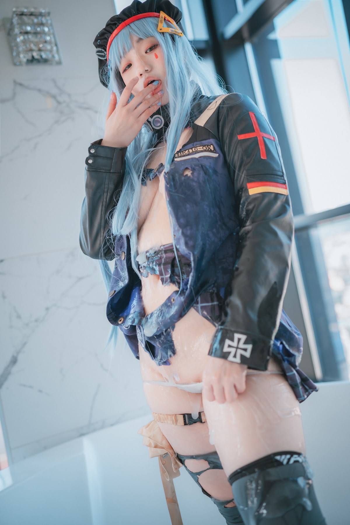DJAWA Photo – Mimmi (밈미) – Girls’ Frontline – HK416 (Damaged ver.) - P174