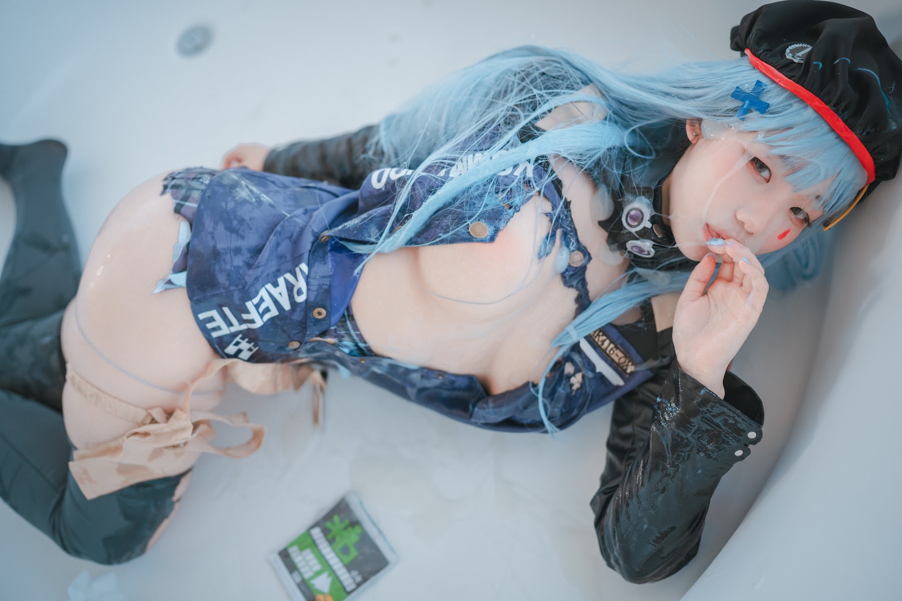 DJAWA Photo – Mimmi (밈미) – Girls’ Frontline – HK416 (Damaged ver.) - P194