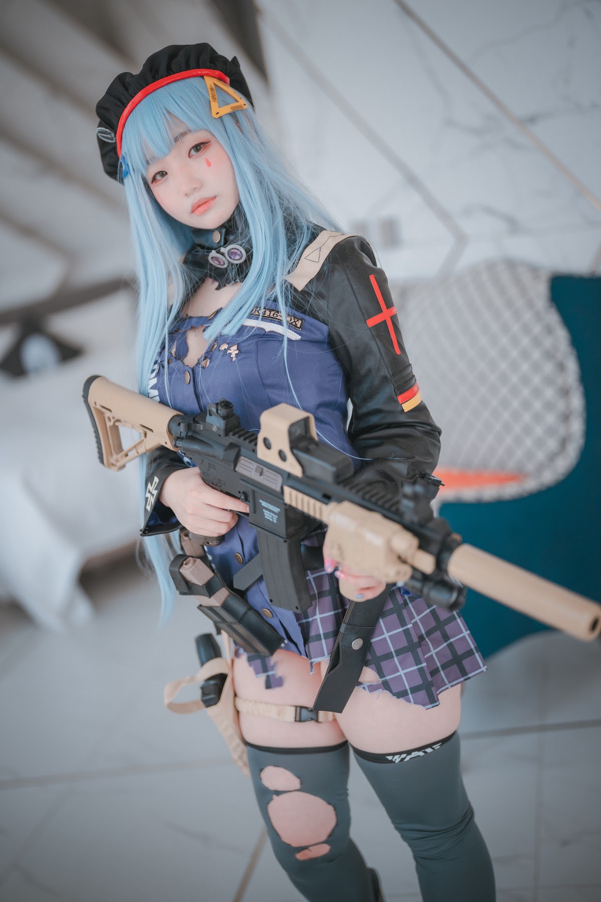 DJAWA Photo – Mimmi (밈미) – Girls’ Frontline – HK416 (Damaged ver.) - P1