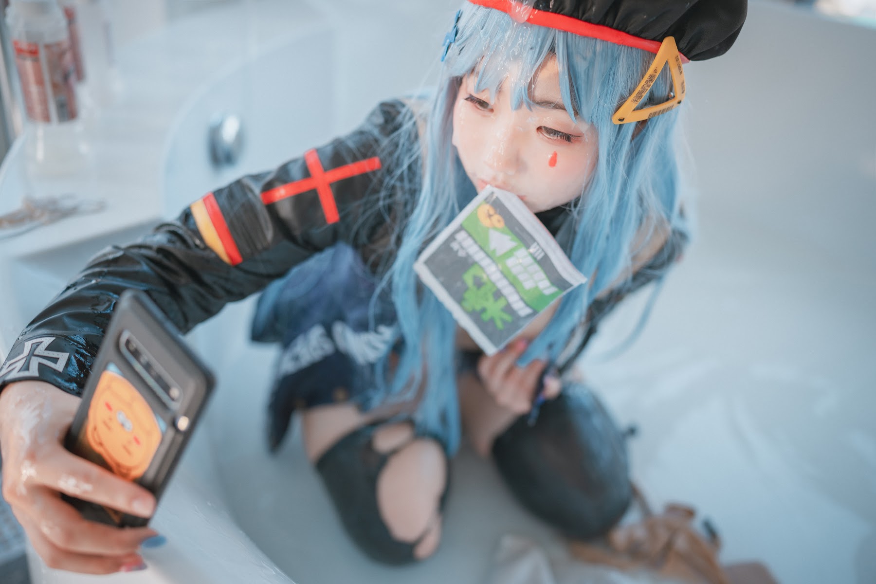 DJAWA Photo – Mimmi (밈미) – Girls’ Frontline – HK416 (Damaged ver.) - P240