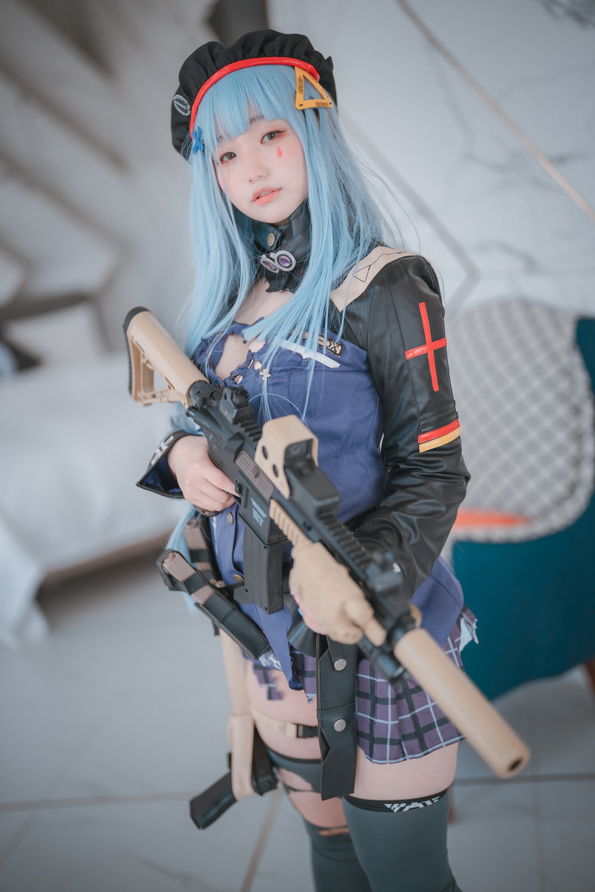 DJAWA Photo – Mimmi (밈미) – Girls’ Frontline – HK416 (Damaged ver.) - P2