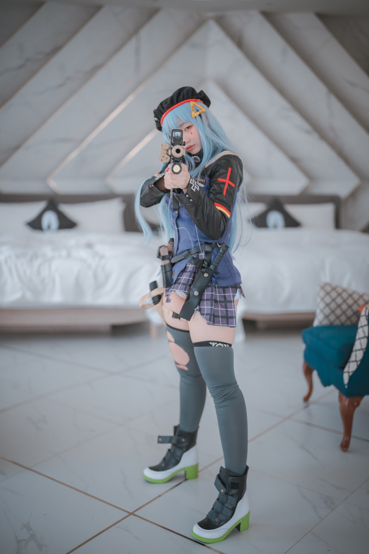 DJAWA Photo – Mimmi (밈미) – Girls’ Frontline – HK416 (Damaged ver.) - P3