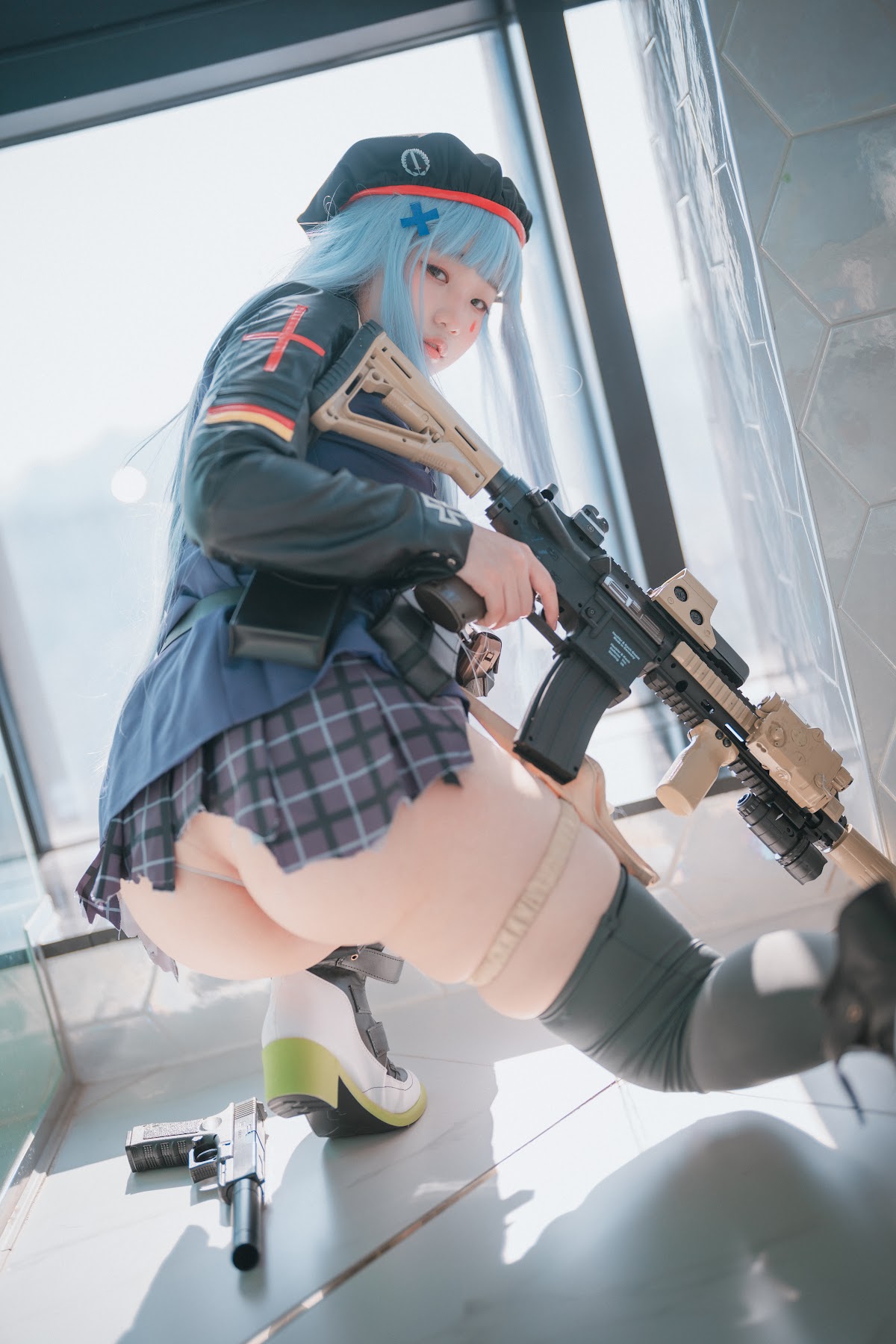 DJAWA Photo – Mimmi (밈미) – Girls’ Frontline – HK416 (Damaged ver.) - P54