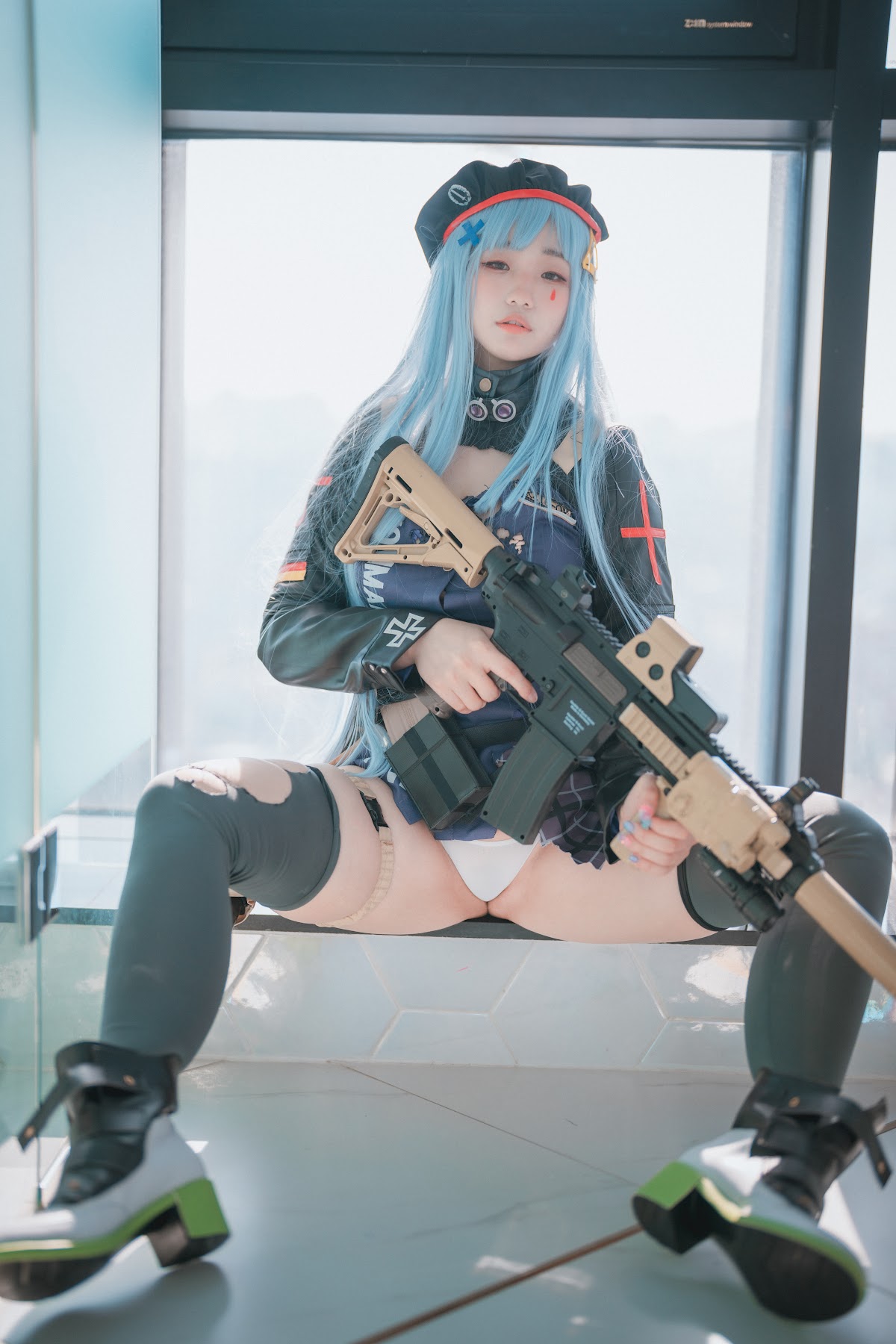 DJAWA Photo – Mimmi (밈미) – Girls’ Frontline – HK416 (Damaged ver.) - P65