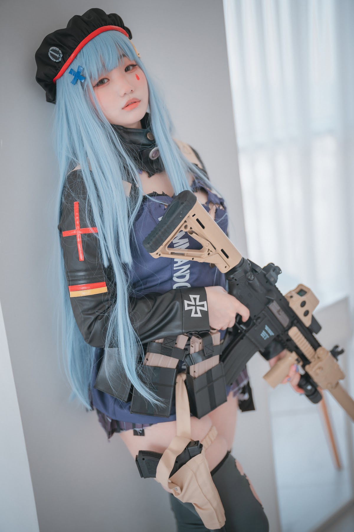 DJAWA Photo – Mimmi (밈미) – Girls’ Frontline – HK416 (Damaged ver.) - P6