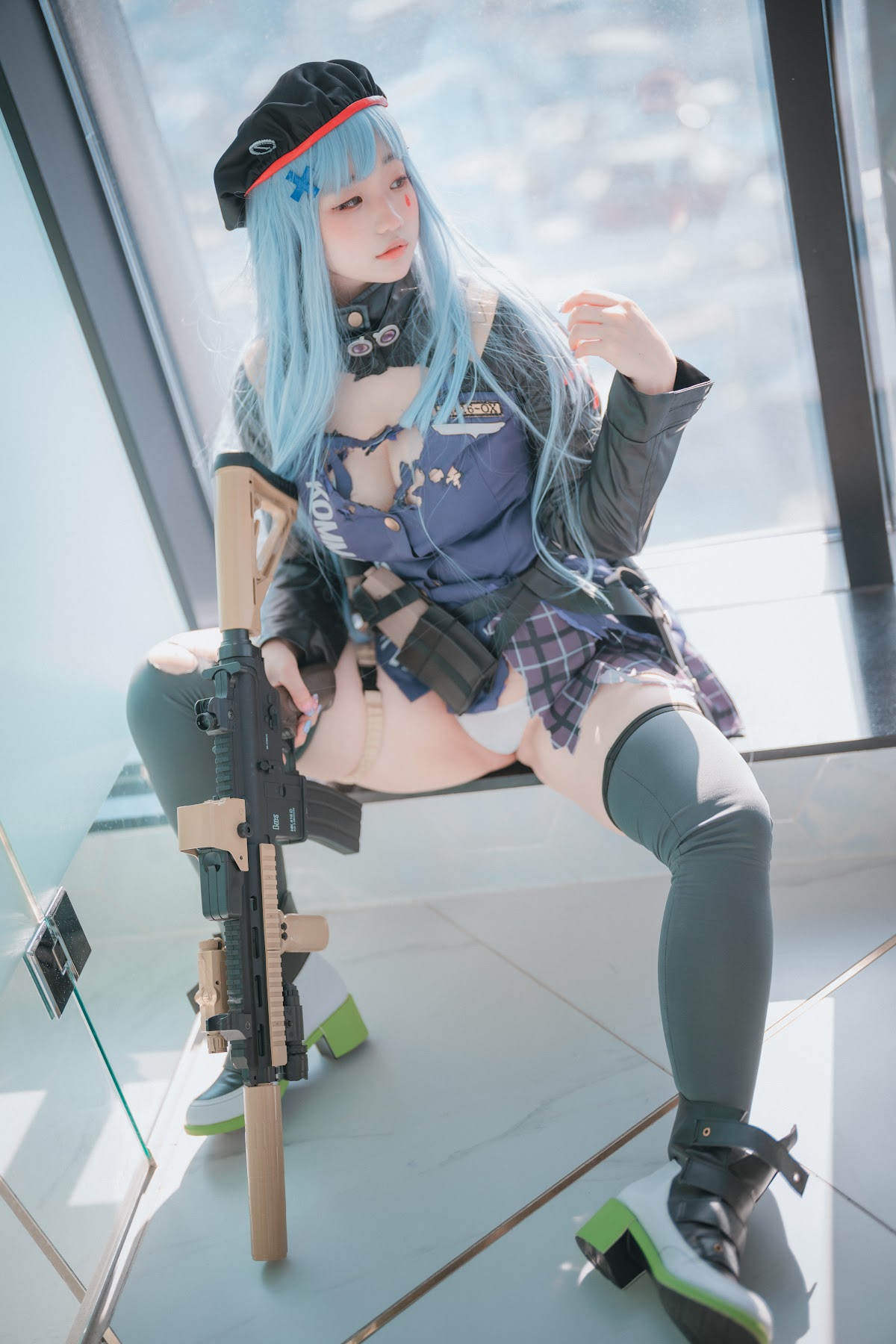 DJAWA Photo – Mimmi (밈미) – Girls’ Frontline – HK416 (Damaged ver.) - P70