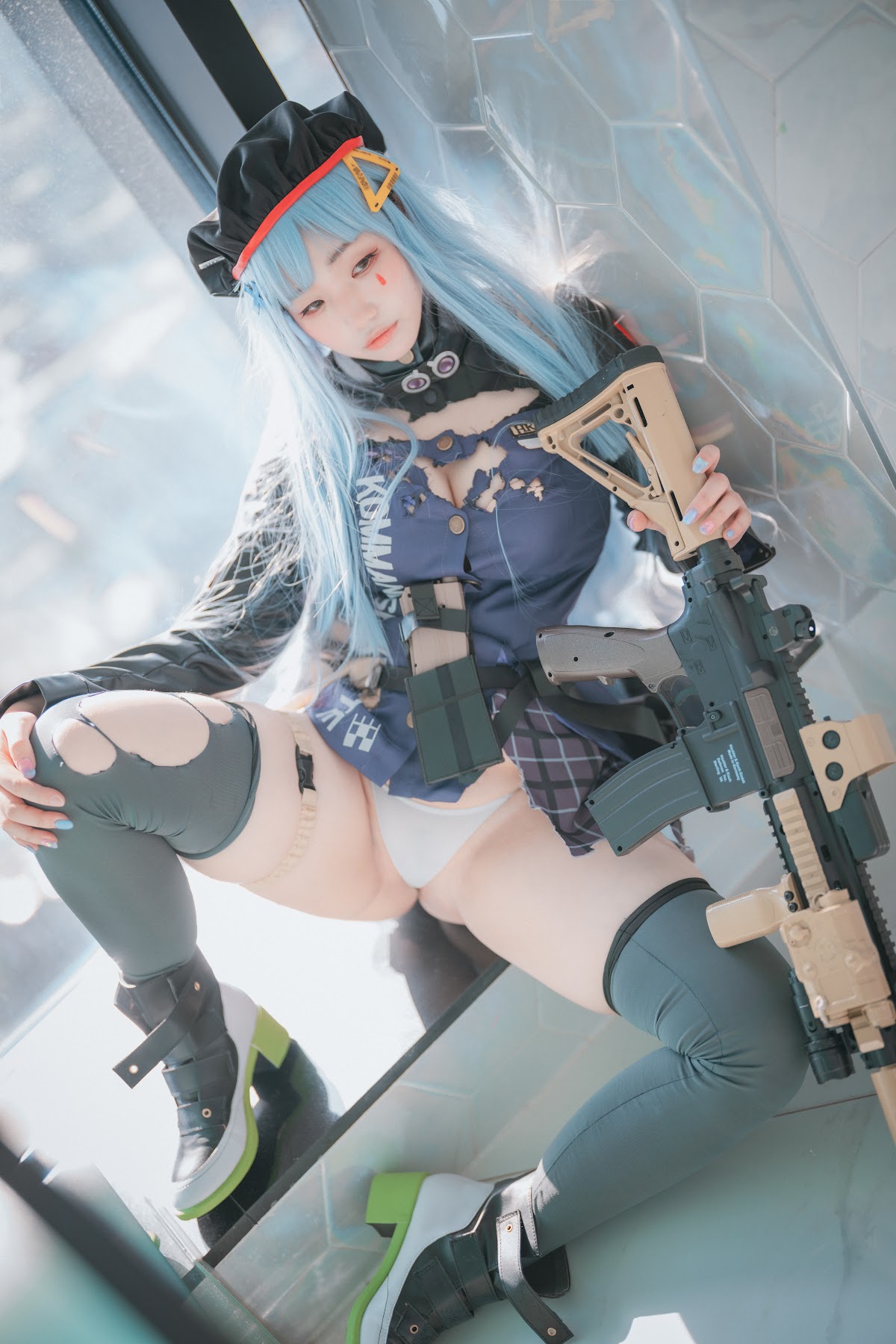 DJAWA Photo – Mimmi (밈미) – Girls’ Frontline – HK416 (Damaged ver.) - P72