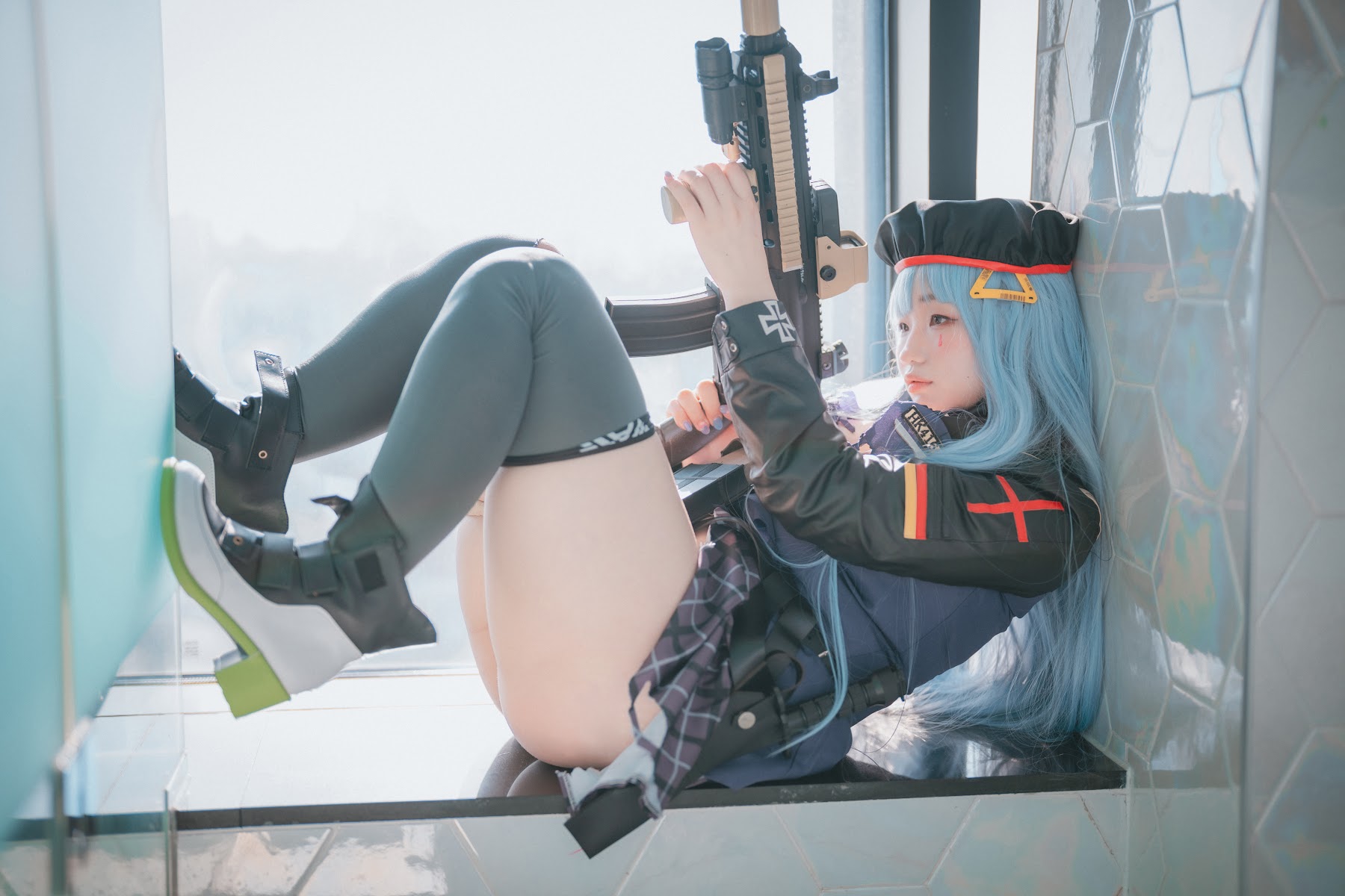 DJAWA Photo – Mimmi (밈미) – Girls’ Frontline – HK416 (Damaged ver.) - P78