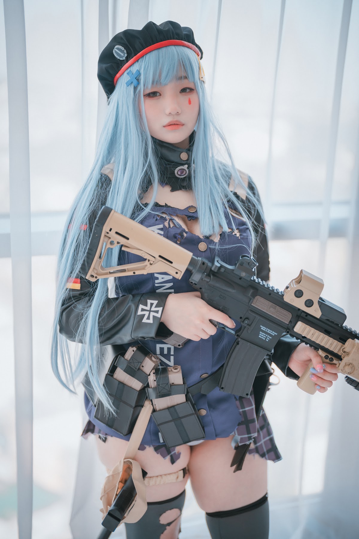 DJAWA Photo – Mimmi (밈미) – Girls’ Frontline – HK416 (Damaged ver.) - P7