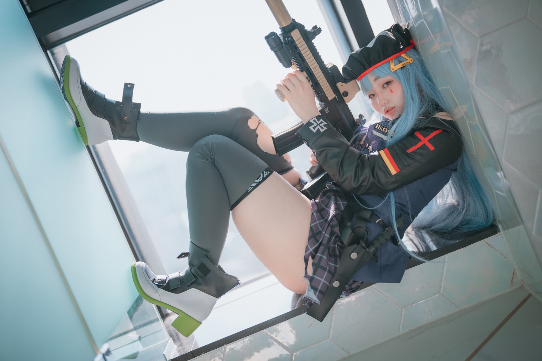 DJAWA Photo – Mimmi (밈미) – Girls’ Frontline – HK416 (Damaged ver.) - P81
