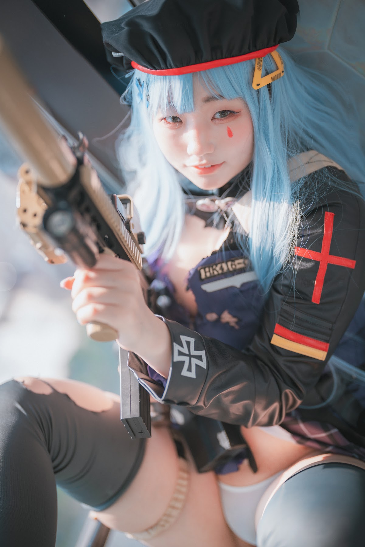 DJAWA Photo – Mimmi (밈미) – Girls’ Frontline – HK416 (Damaged ver.) - P84