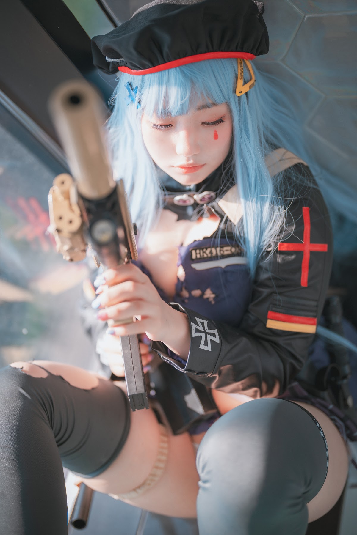 DJAWA Photo – Mimmi (밈미) – Girls’ Frontline – HK416 (Damaged ver.) - P85