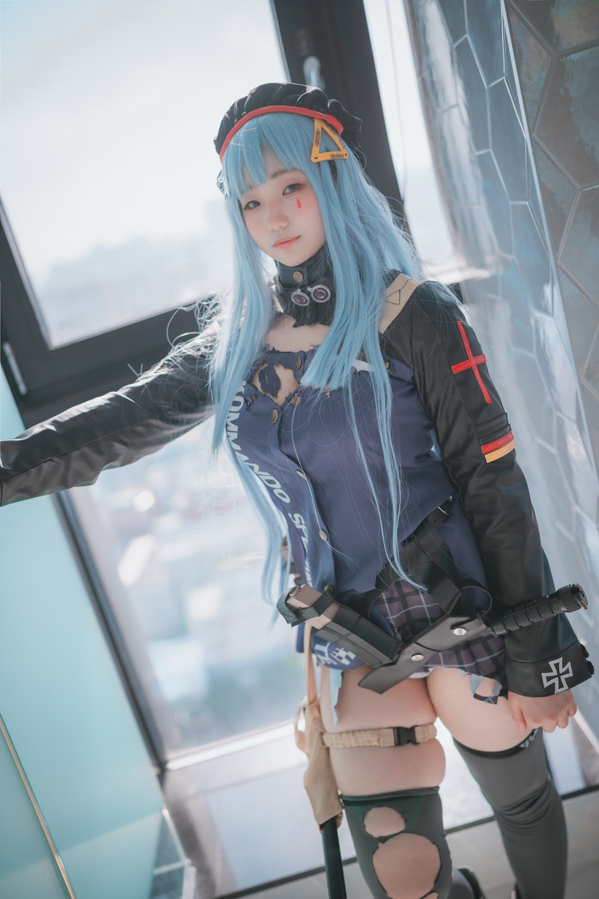 DJAWA Photo – Mimmi (밈미) – Girls’ Frontline – HK416 (Damaged ver.) - P87