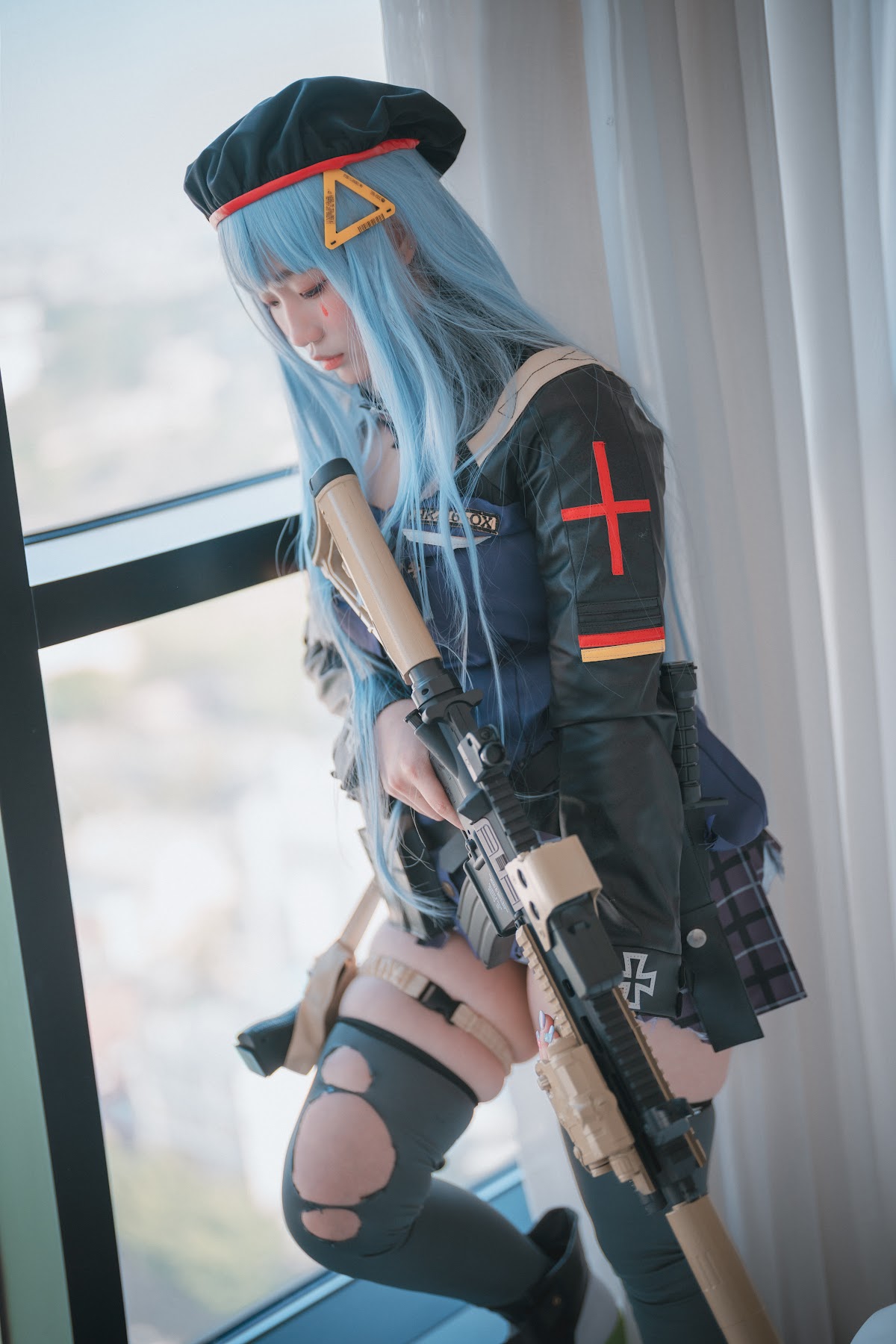 DJAWA Photo – Mimmi (밈미) – Girls’ Frontline – HK416 (Damaged ver.) - P8