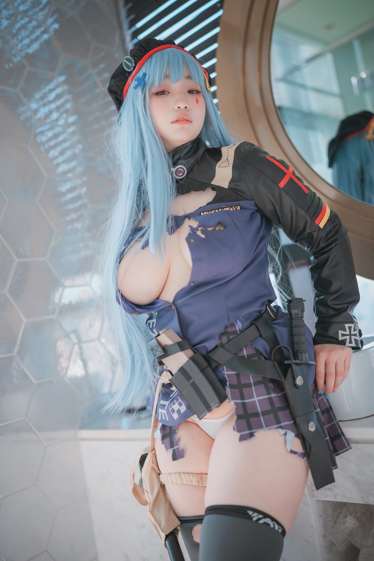 DJAWA Photo – Mimmi (밈미) – Girls’ Frontline – HK416 (Damaged ver.) - P94