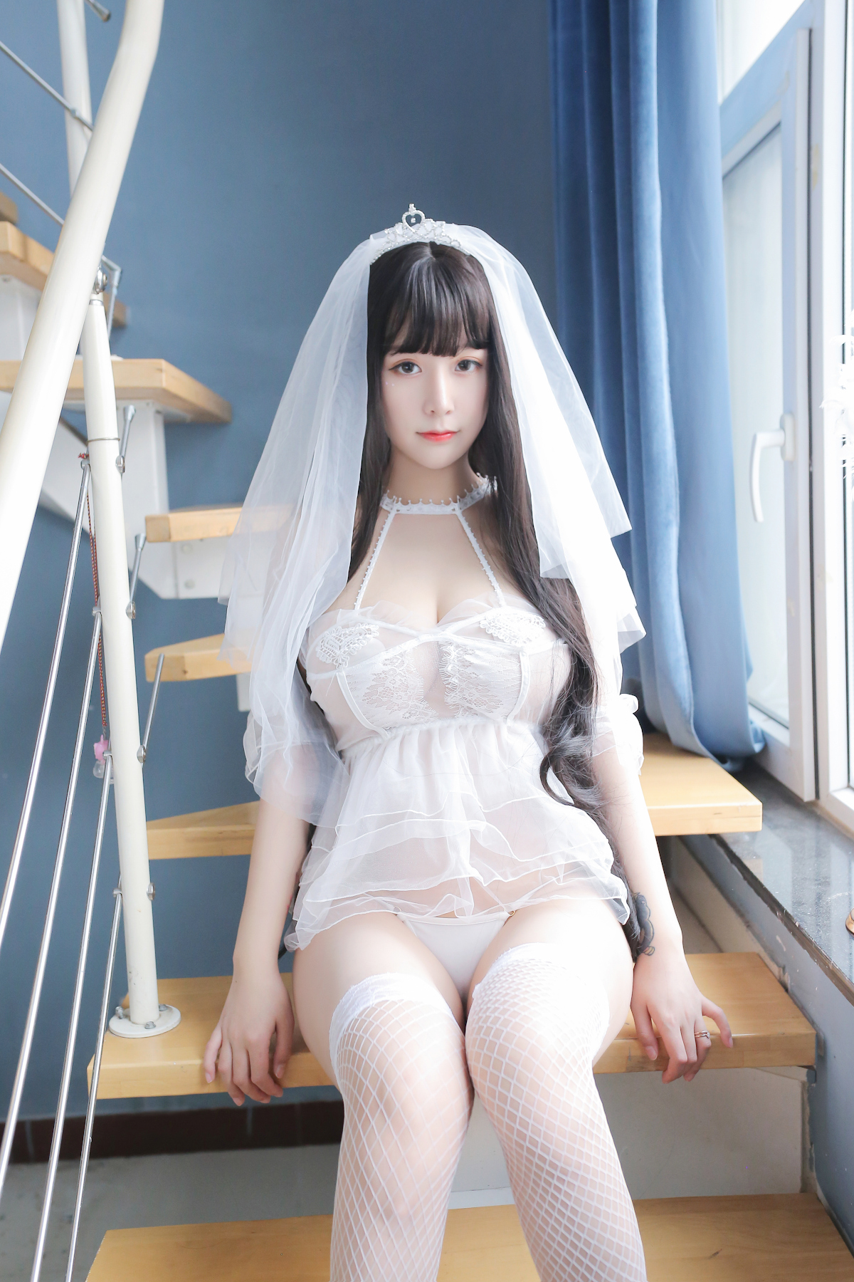 Coser@Mao Jiu Jiang Sakura (猫九酱Sakura) – 猫妹花嫁 - P27