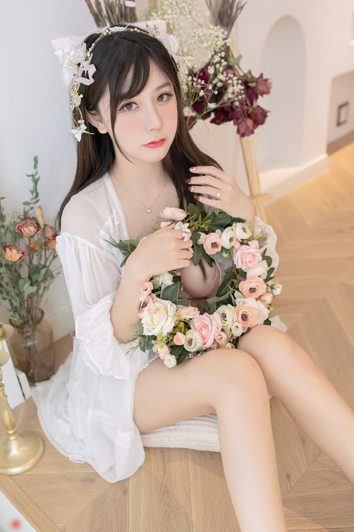 Coser@Mao Jiu Jiang Sakura (猫九酱Sakura) – 花の贰拾歲 - P1