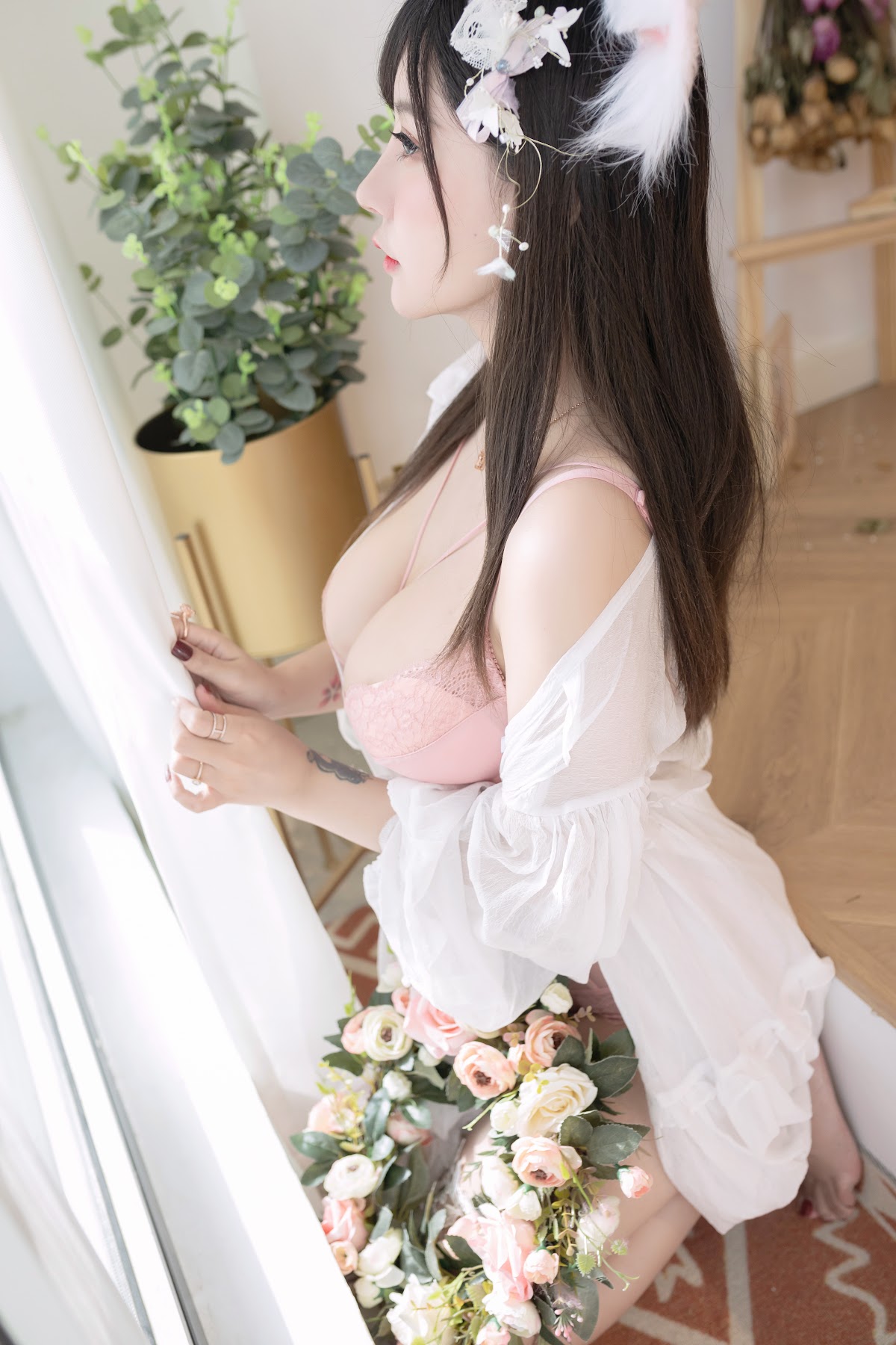Coser@Mao Jiu Jiang Sakura (猫九酱Sakura) – 花の贰拾歲 - P27